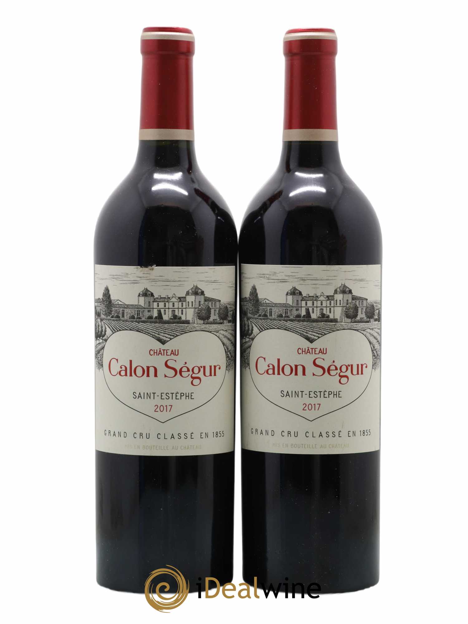 Château Calon Ségur 3ème Grand Cru Classé 2017 - Lot de 2 bouteilles - 0