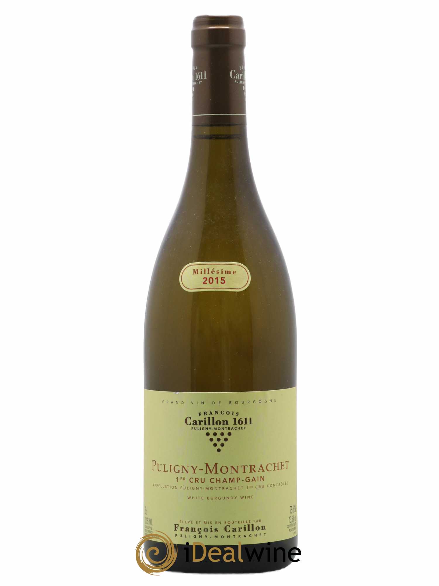 Puligny-Montrachet 1er Cru Champ-Gain François Carillon 2015 - Lot de 1 bouteille - 0