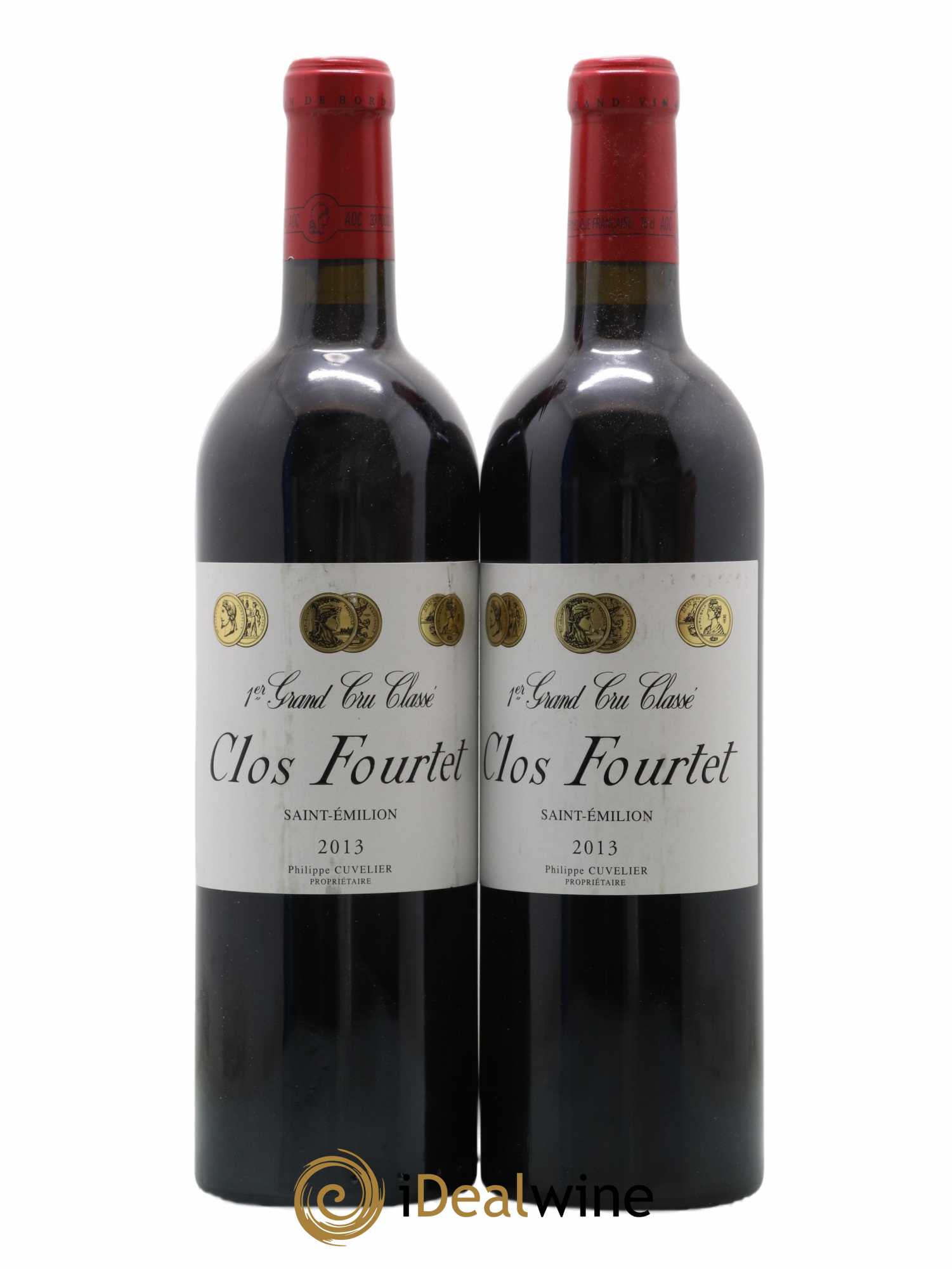 Clos Fourtet 1er Grand Cru Classé B 2013 - Lot de 2 bouteilles - 0