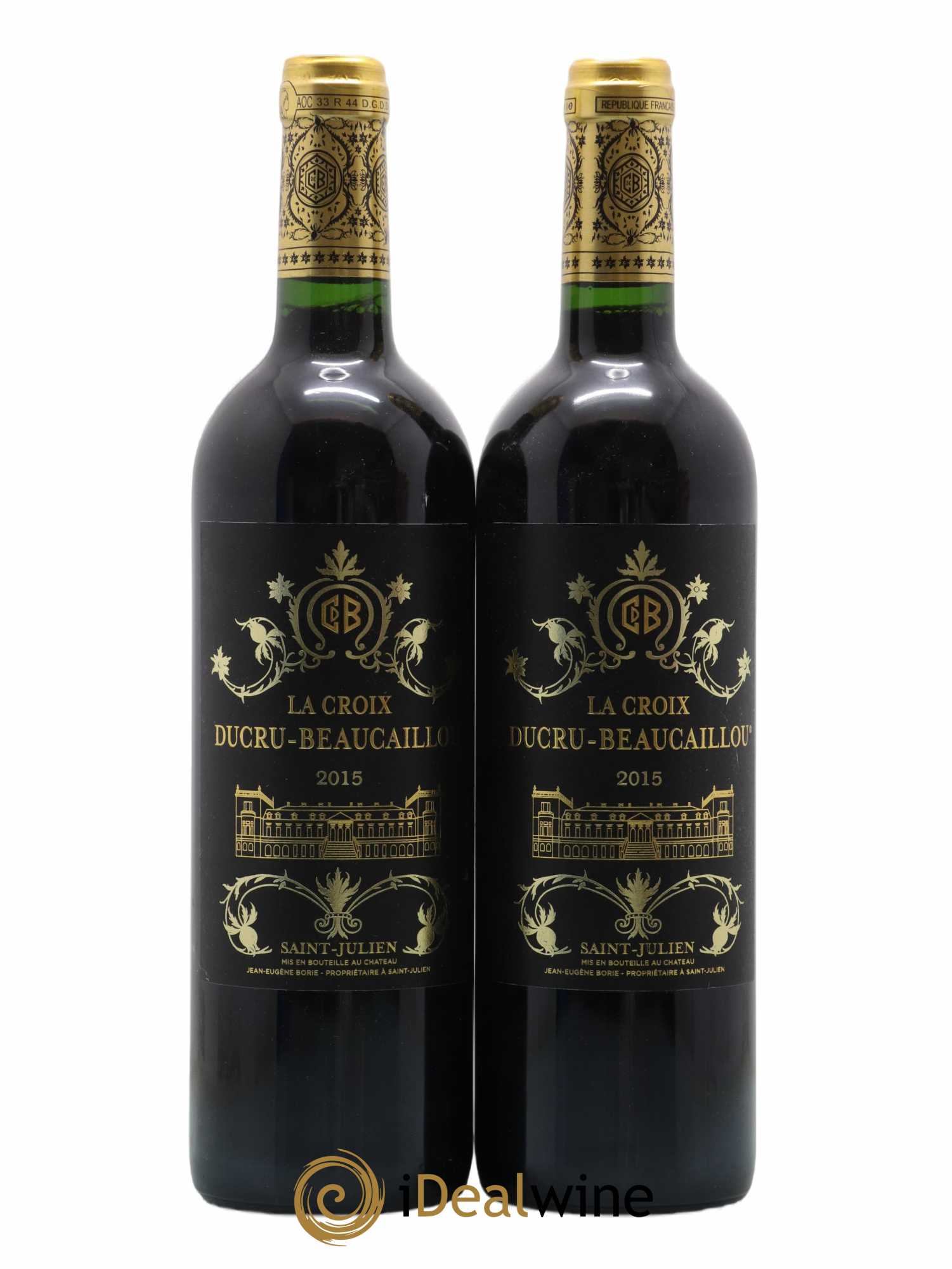 La Croix de Beaucaillou Second Vin 2015 - Lot de 2 bouteilles - 0
