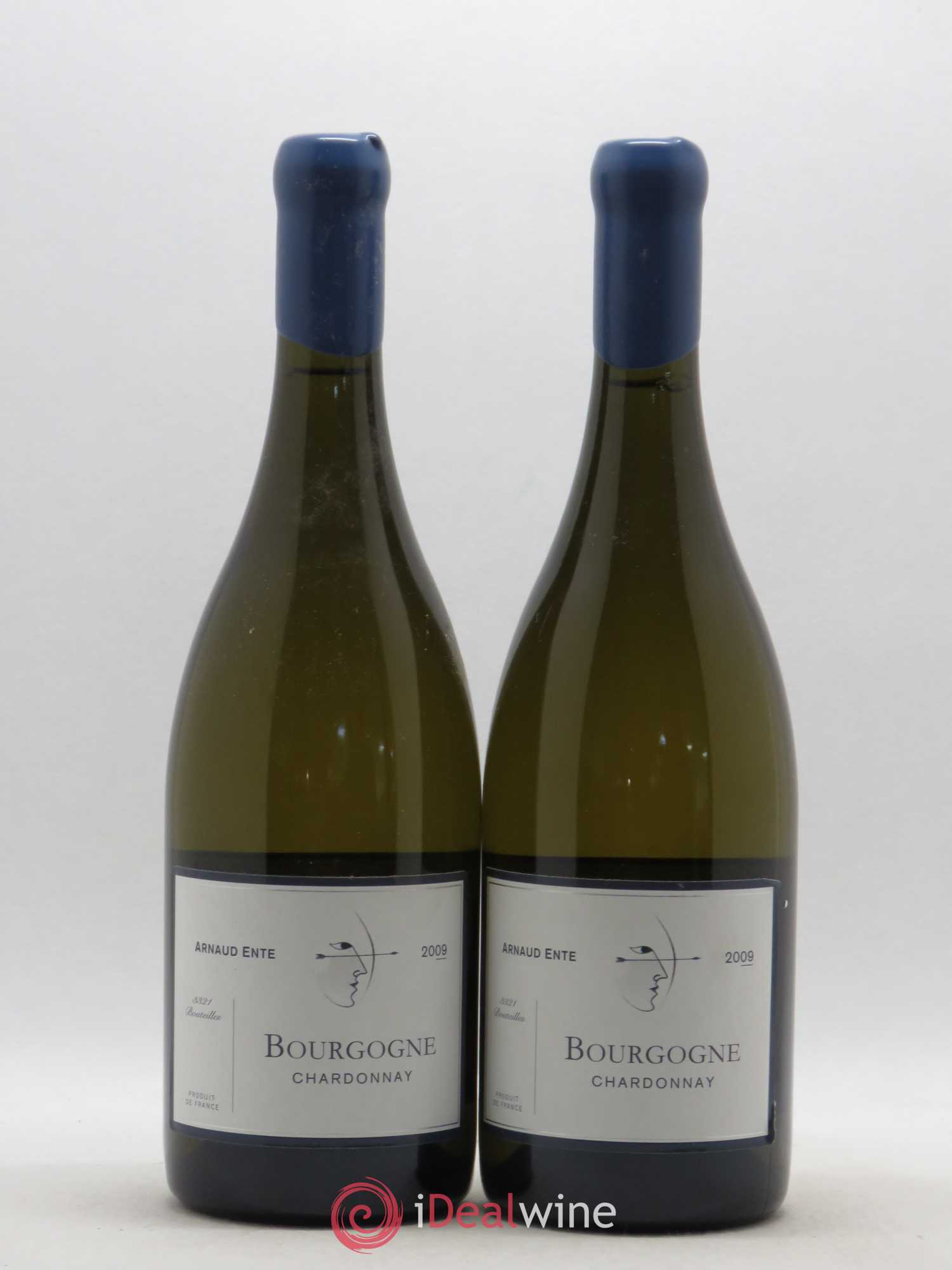 Bourgogne Chardonnay Arnaud Ente 2009 - Lot de 2 bouteilles - 0