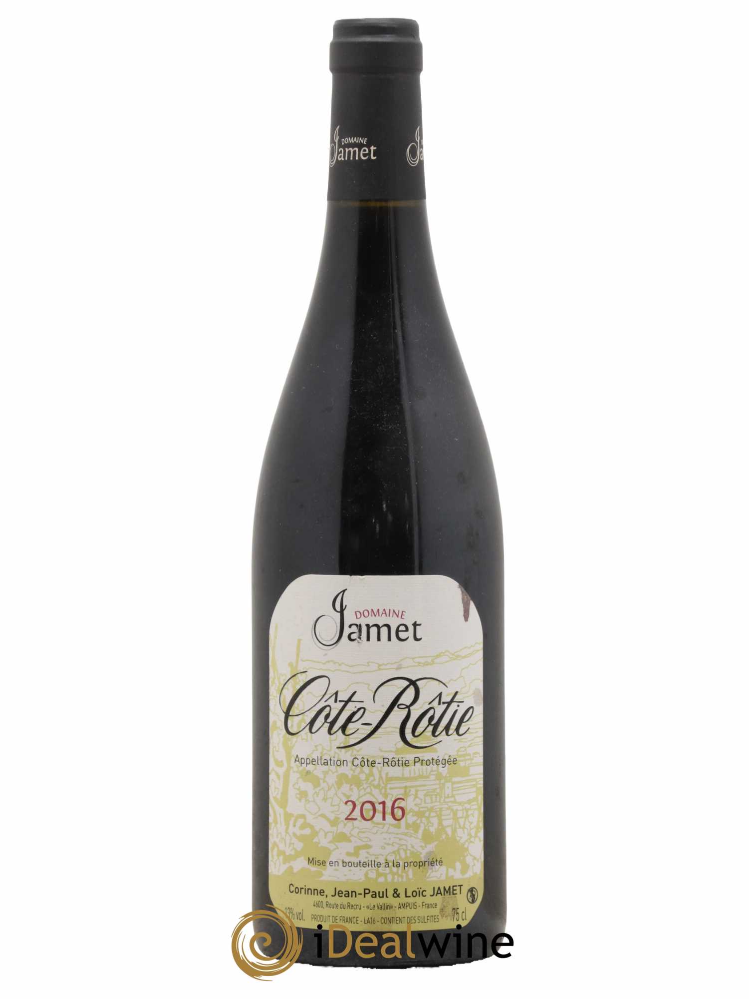 Côte-Rôtie Jamet (Domaine) 2016 - Posten von 1 Flasche - 0