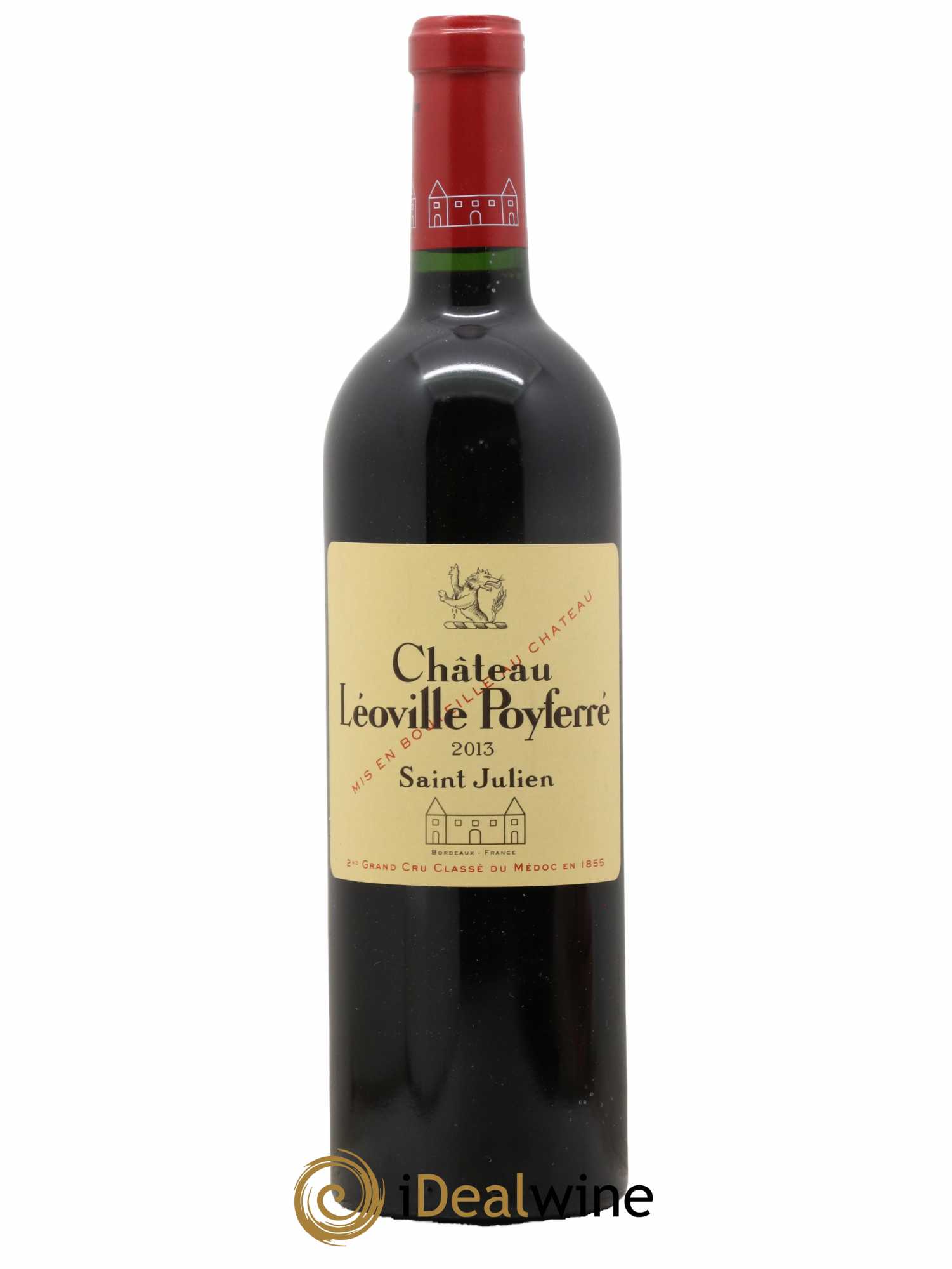 Château Léoville Poyferré 2ème Grand Cru Classé 2013 - Lot de 1 bouteille - 0