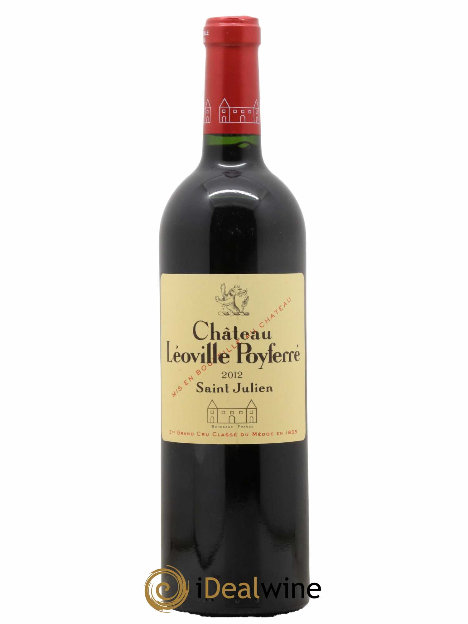 Château Léoville Poyferré 2ème Grand Cru Classé 2012 - Lot de 1 bouteille - 0