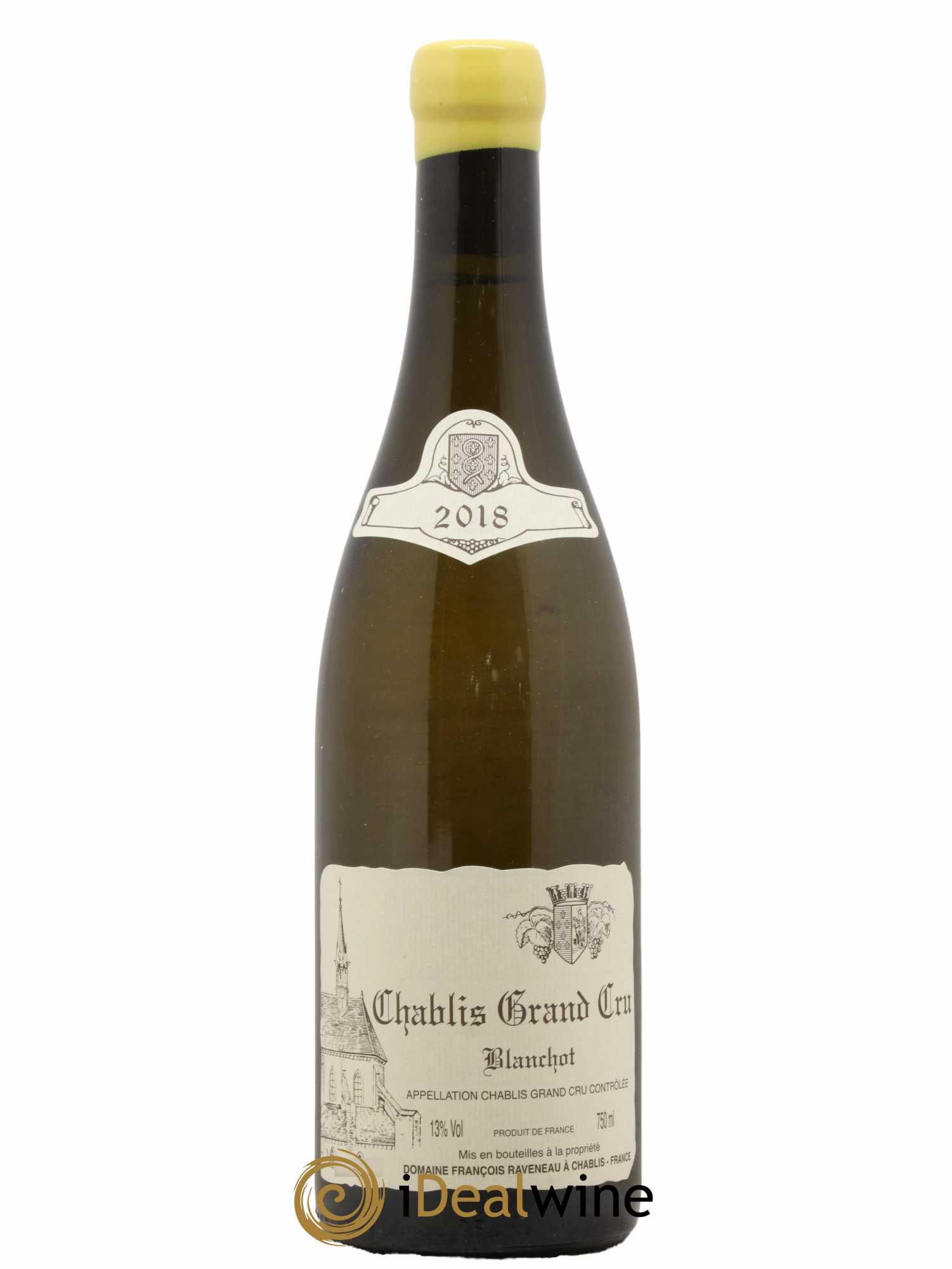 Chablis Grand Cru Blanchot Raveneau (Domaine) 2018 - Lot de 1 bouteille - 0