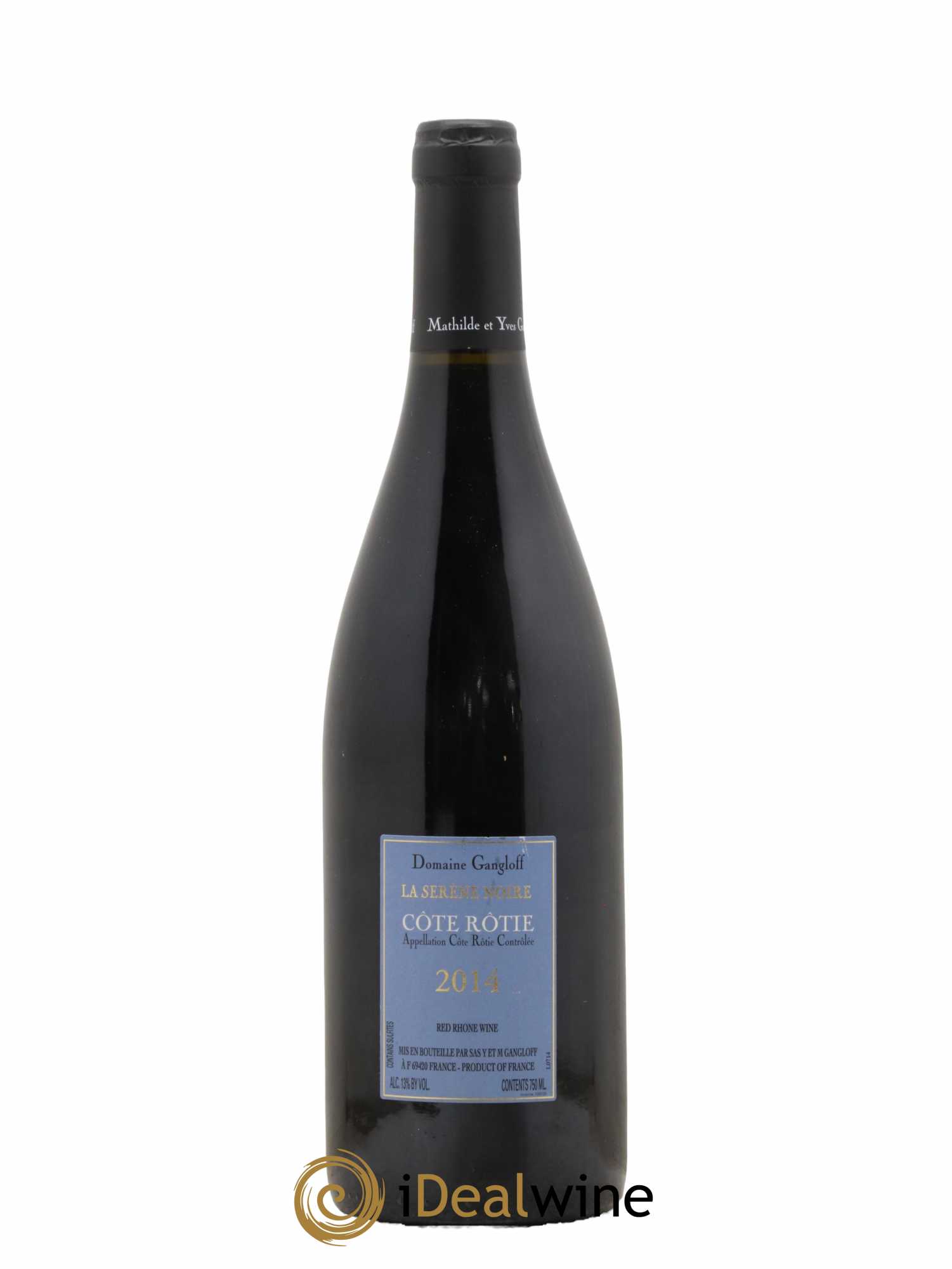 Côte-Rôtie La Sereine Noire Gangloff (Domaine) 2014 - Lot de 1 bouteille - 1