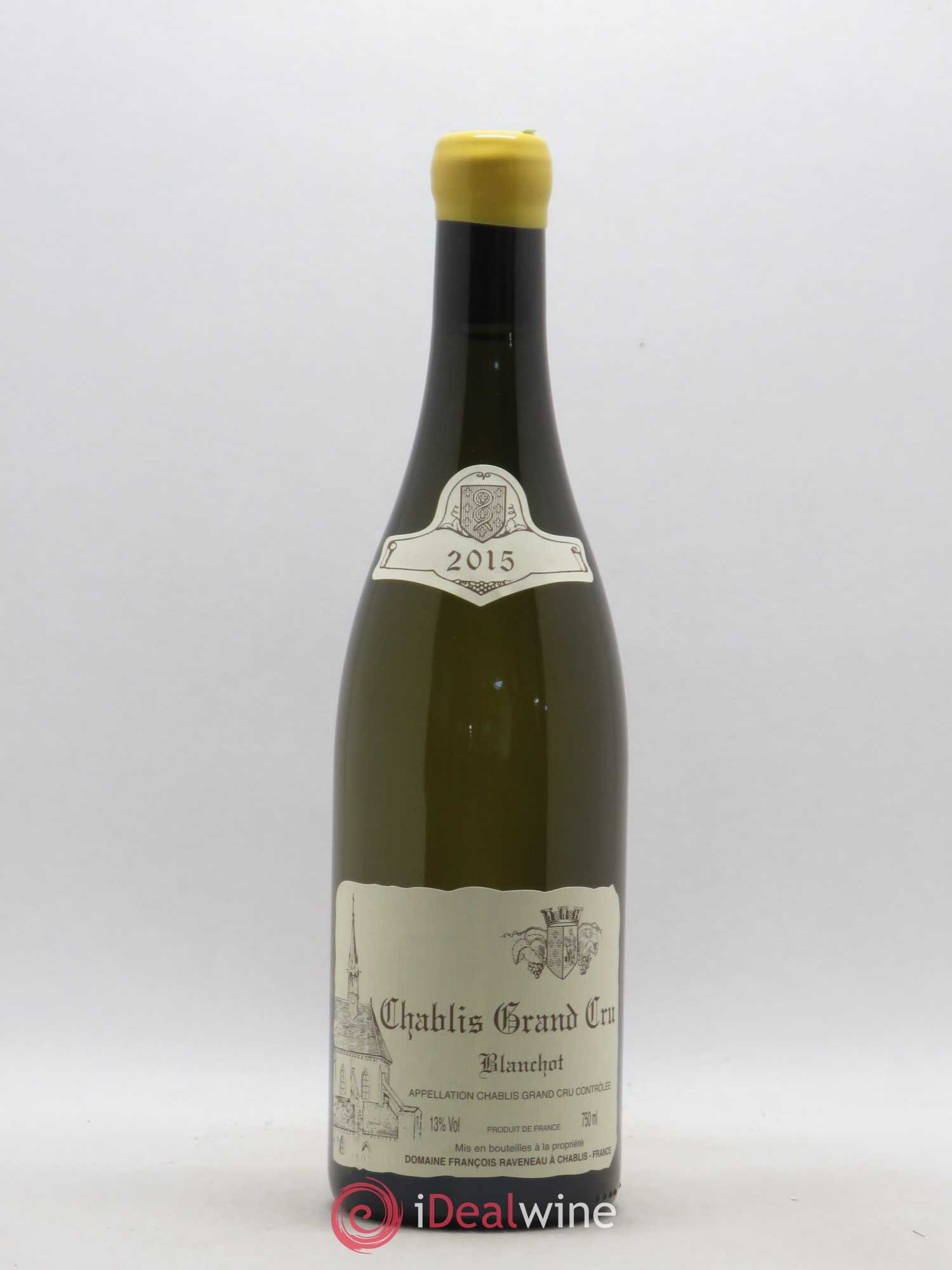 Chablis Grand Cru Blanchot Raveneau (Domaine) 2015 - Lot de 1 bouteille - 0