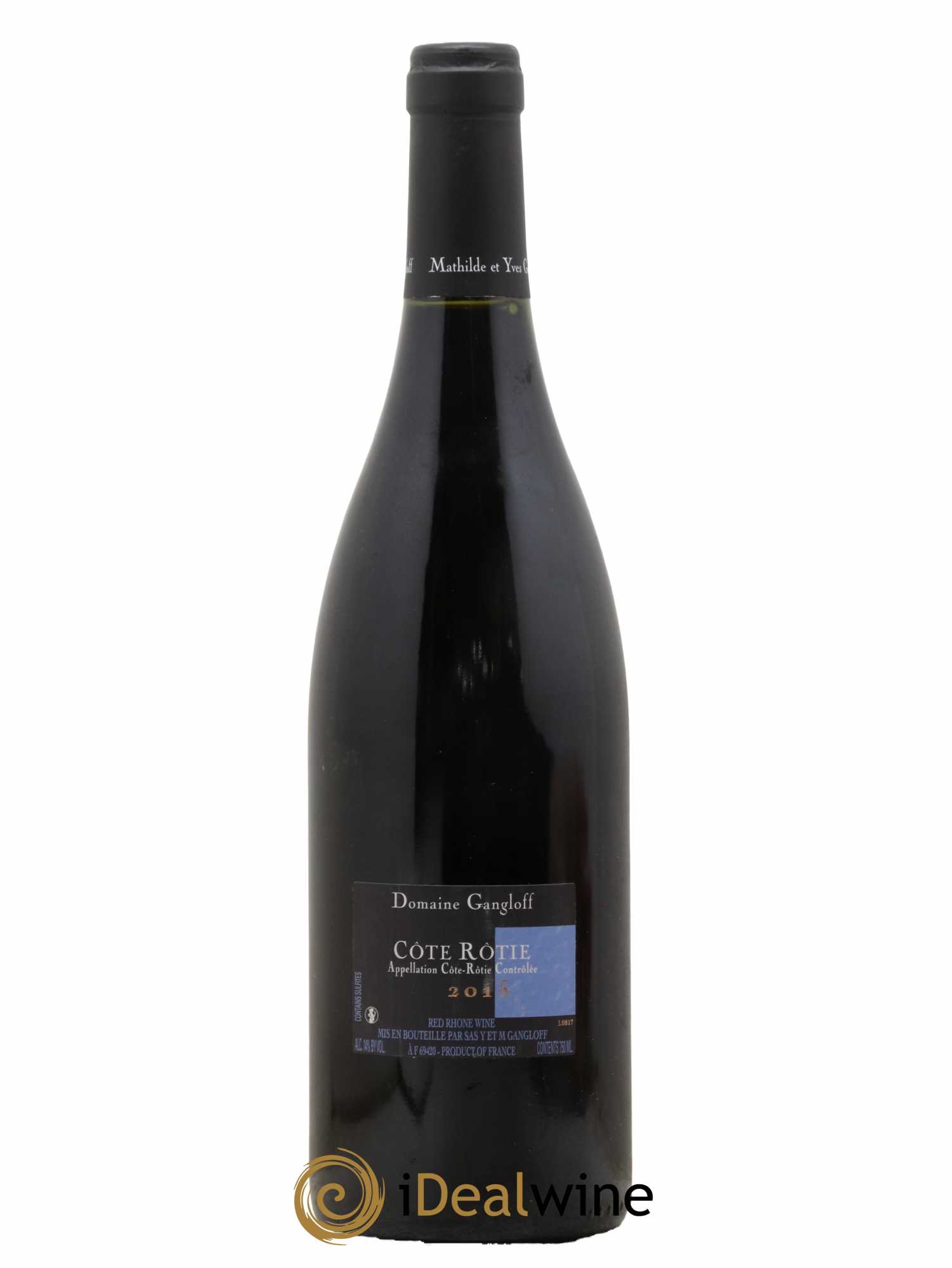 Côte-Rôtie La Barbarine Gangloff (Domaine) 2015 - Lot of 1 bottle - 1