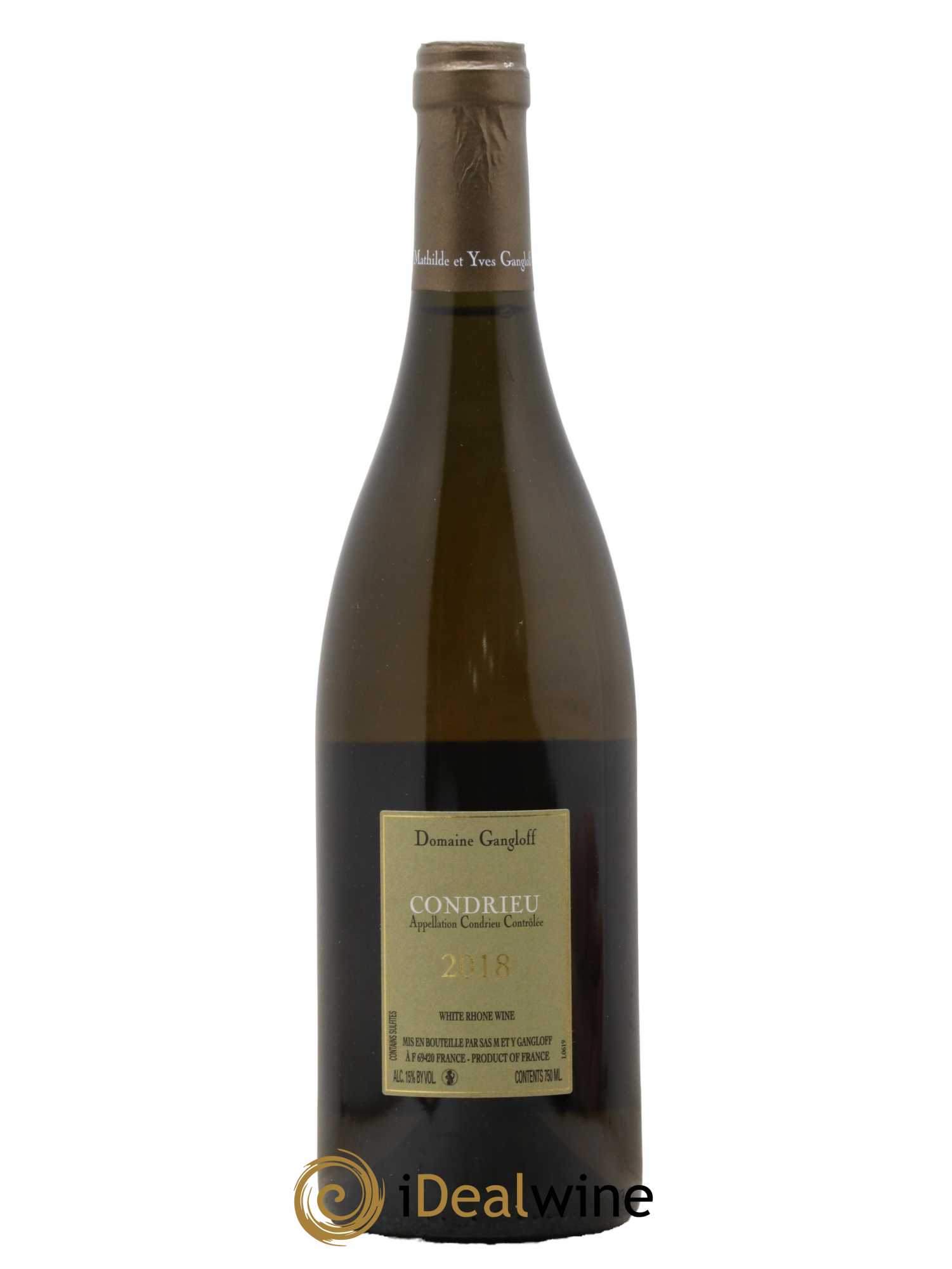 Condrieu Domaine Gangloff (Domaine) 2018 - Lot of 1 bottle - 1