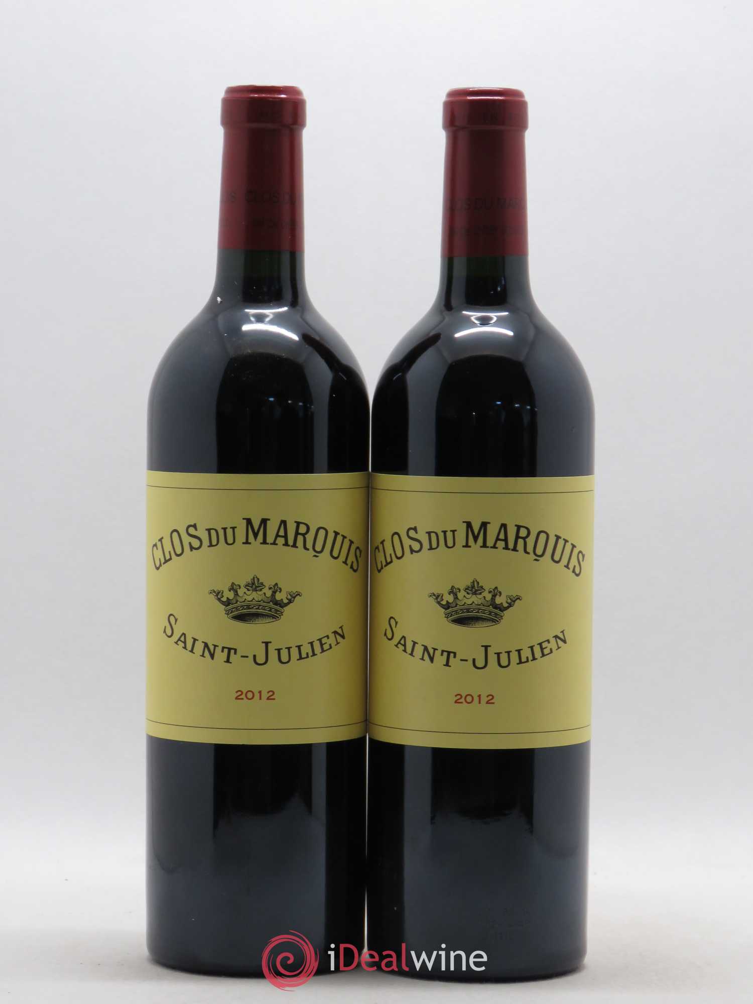Clos du Marquis 2012 - Lot de 2 bouteilles - 0