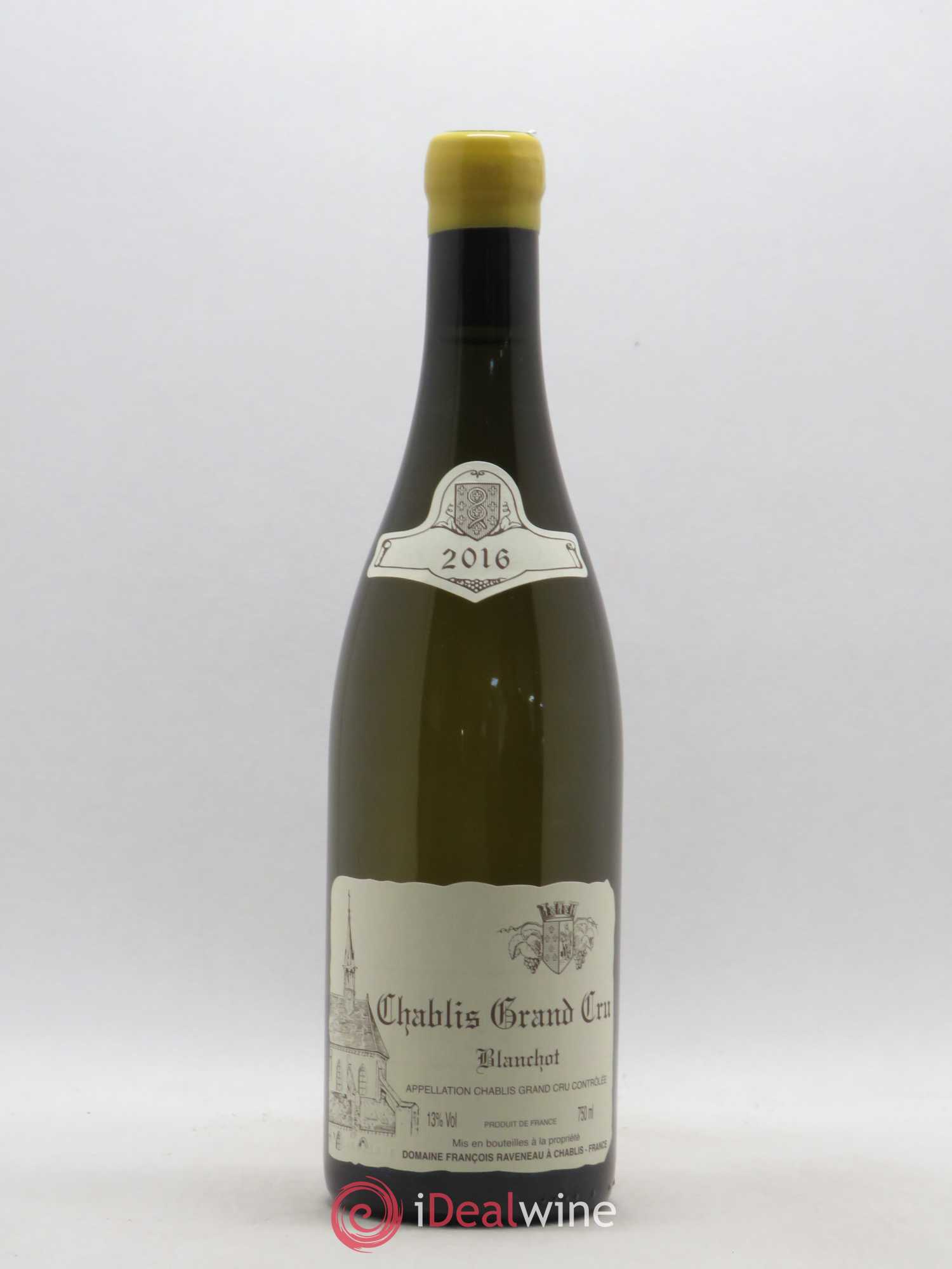 Chablis Grand Cru Blanchot Raveneau (Domaine) 2016 - Lot de 1 bouteille - 0