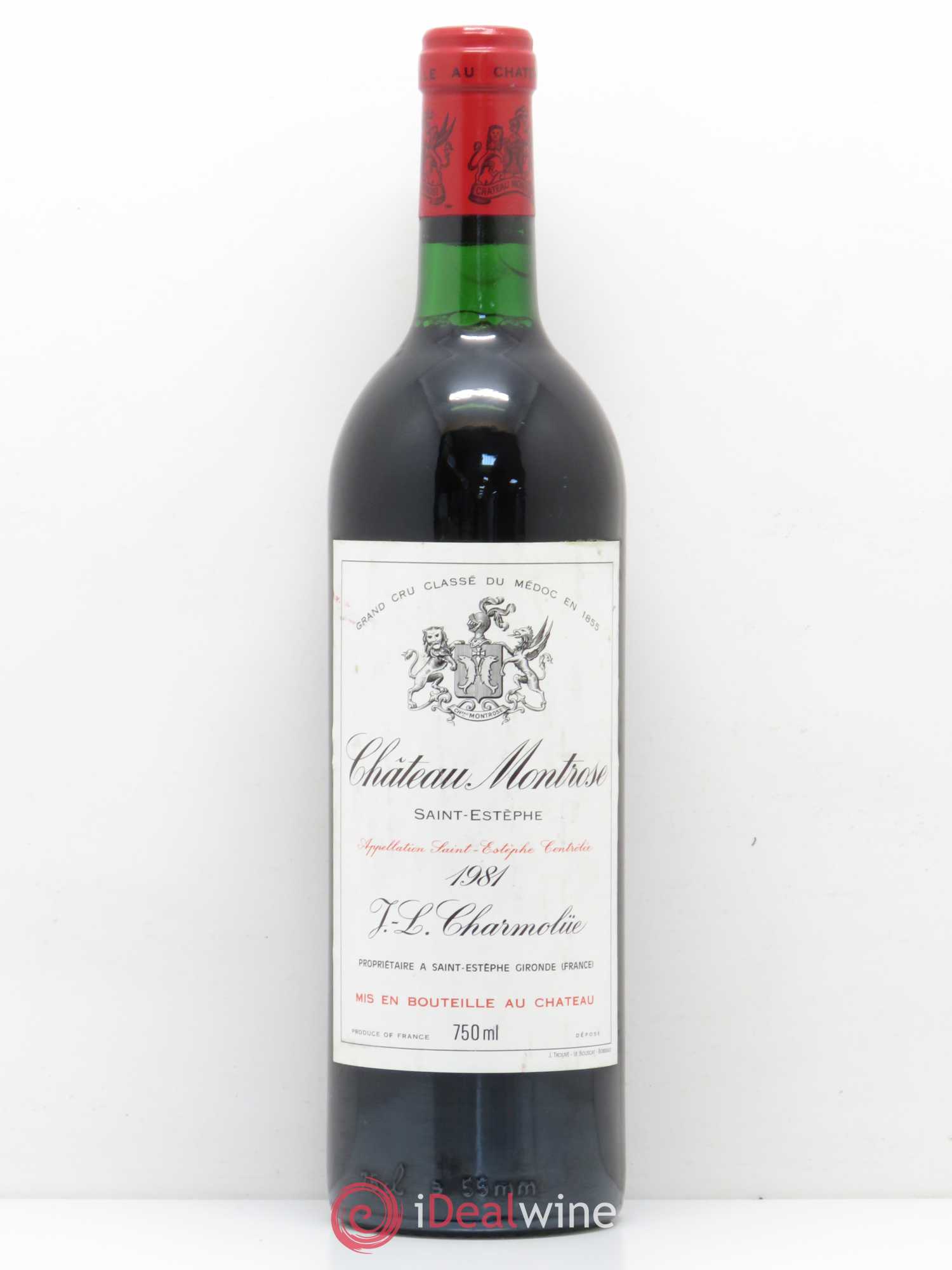 Château Montrose 2ème Grand Cru Classé 1981 - Lot de 1 bouteille - 0