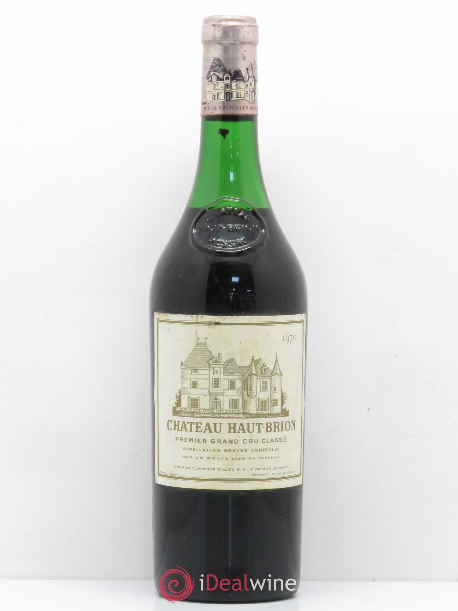 Château Haut Brion 1er Grand Cru Classé 1970 - Lot de 1 bouteille - 0