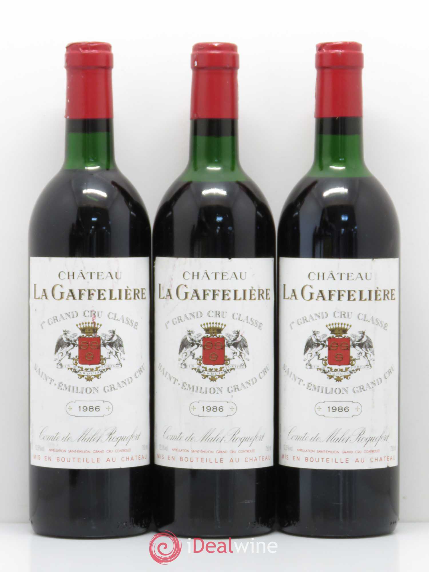Château la Gaffelière 1er Grand Cru Classé B 1986 - Lot de 6 bouteilles - 2