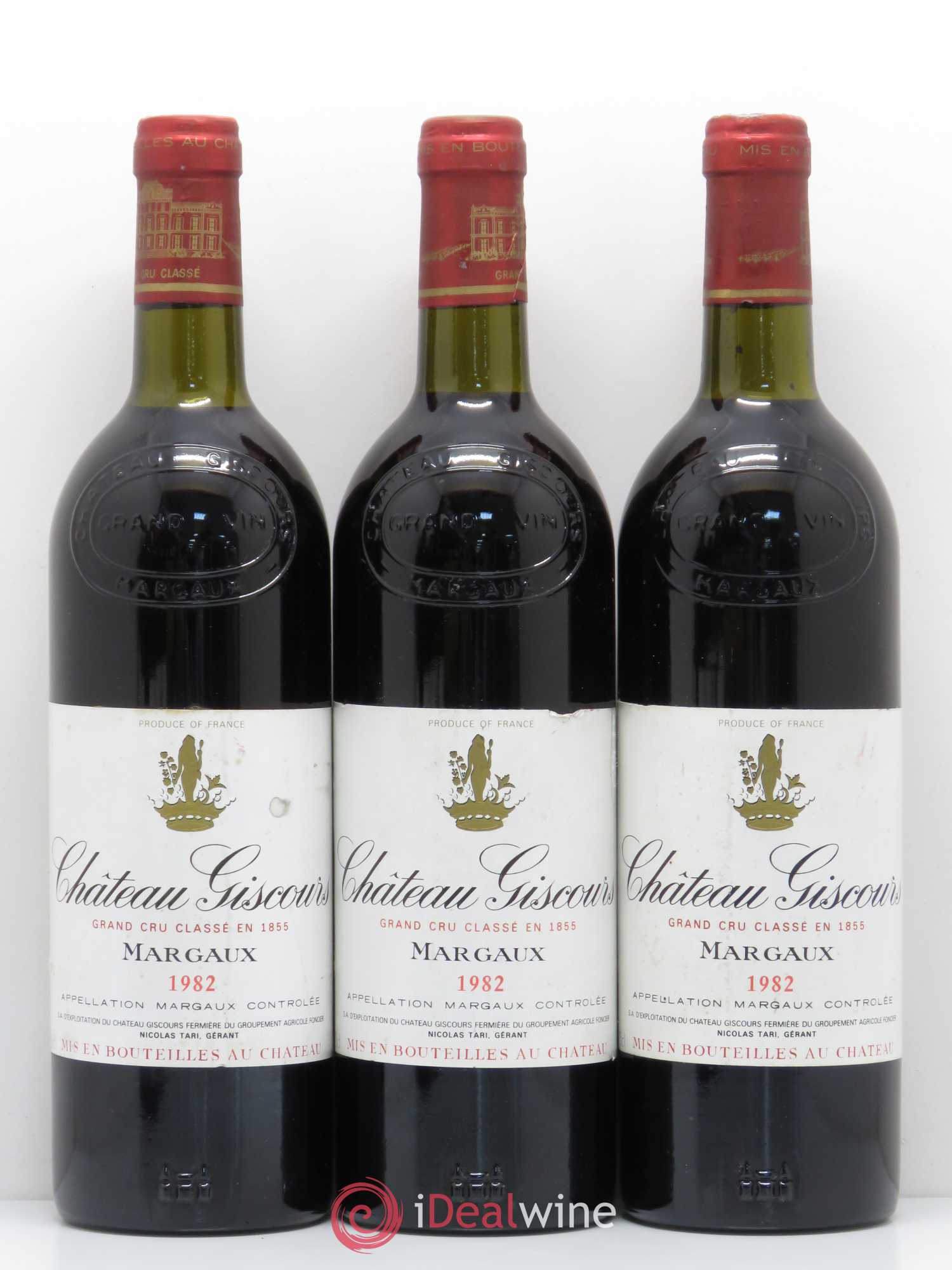 Château Giscours 3ème Grand Cru Classé 1982 - Lot de 6 bouteilles - 2