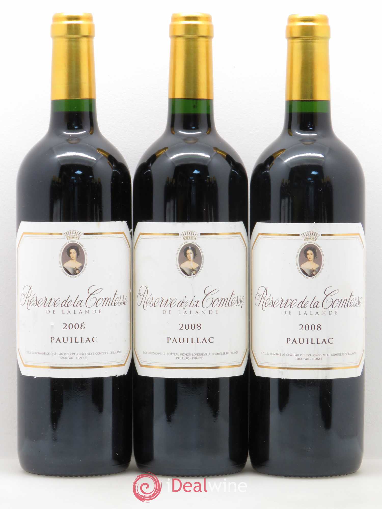 Réserve de la Comtesse Second Vin 2008 - Lot de 12 bouteilles - 3