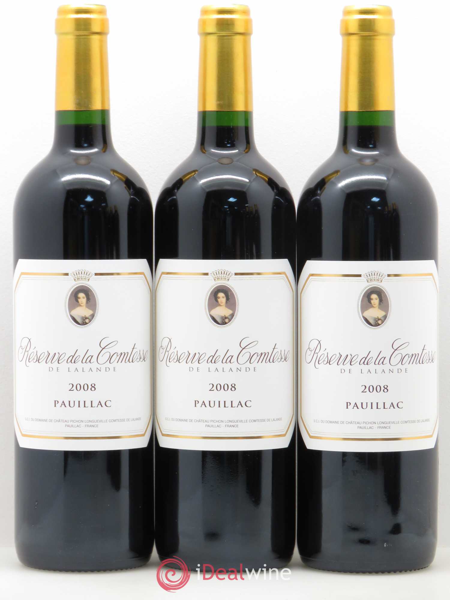Réserve de la Comtesse Second Vin 2008 - Lot de 6 bouteilles - 1