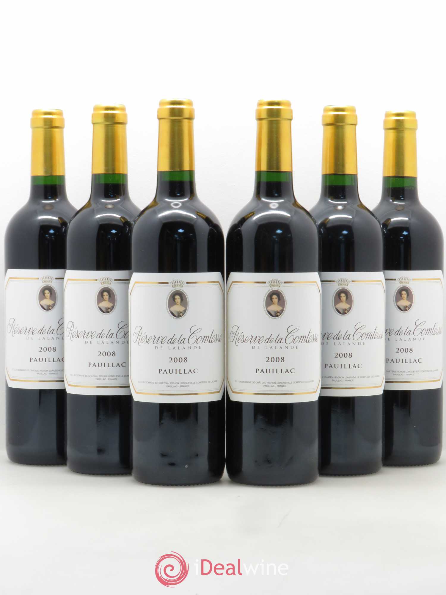 Réserve de la Comtesse Second Vin 2008 - Lot de 6 bouteilles - 0