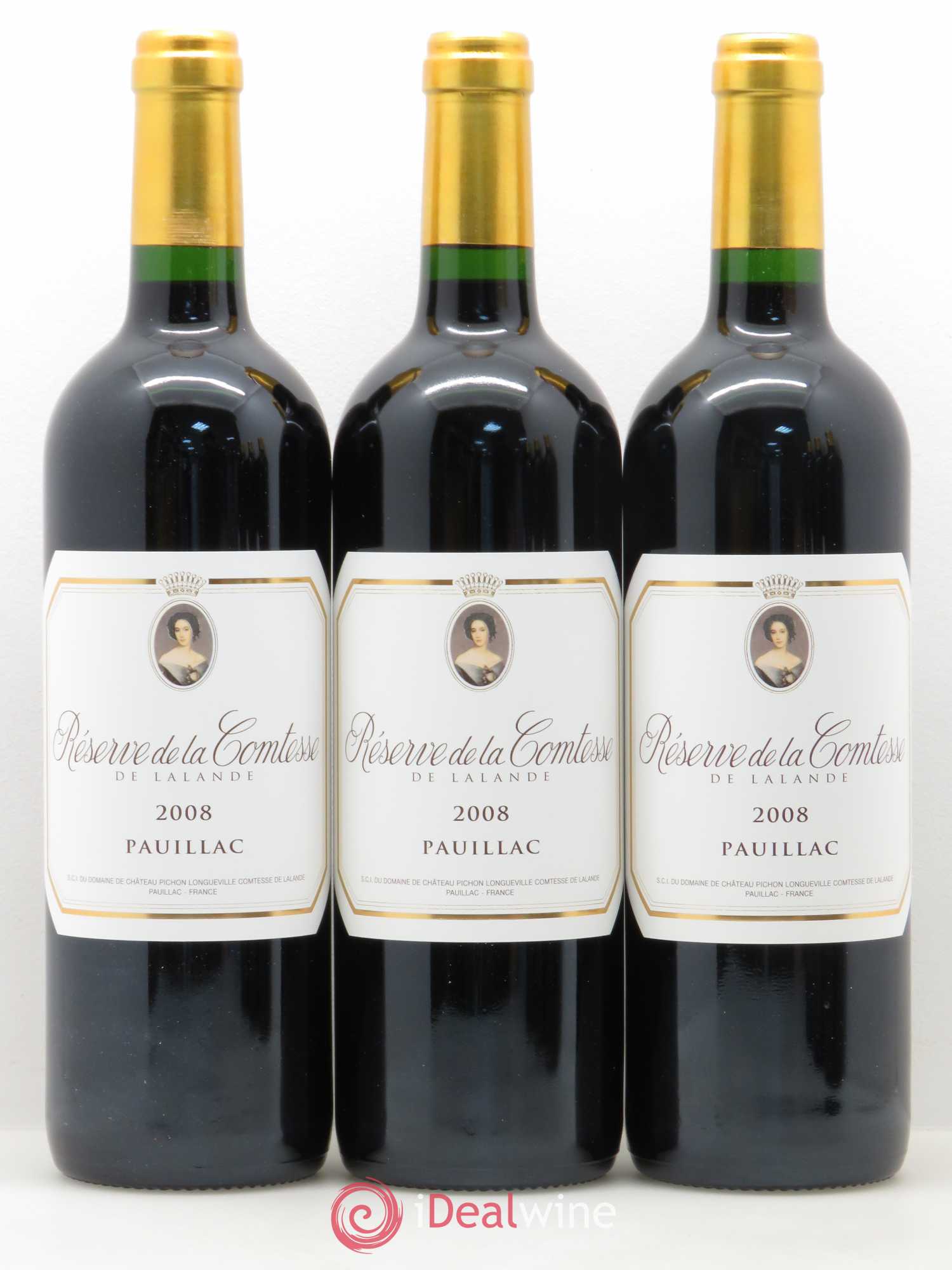 Réserve de la Comtesse Second Vin 2008 - Lot de 6 bouteilles - 1