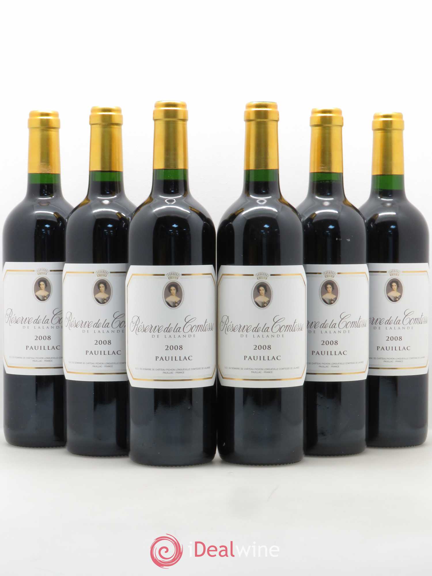 Réserve de la Comtesse Second Vin 2008 - Lot de 6 bouteilles - 0