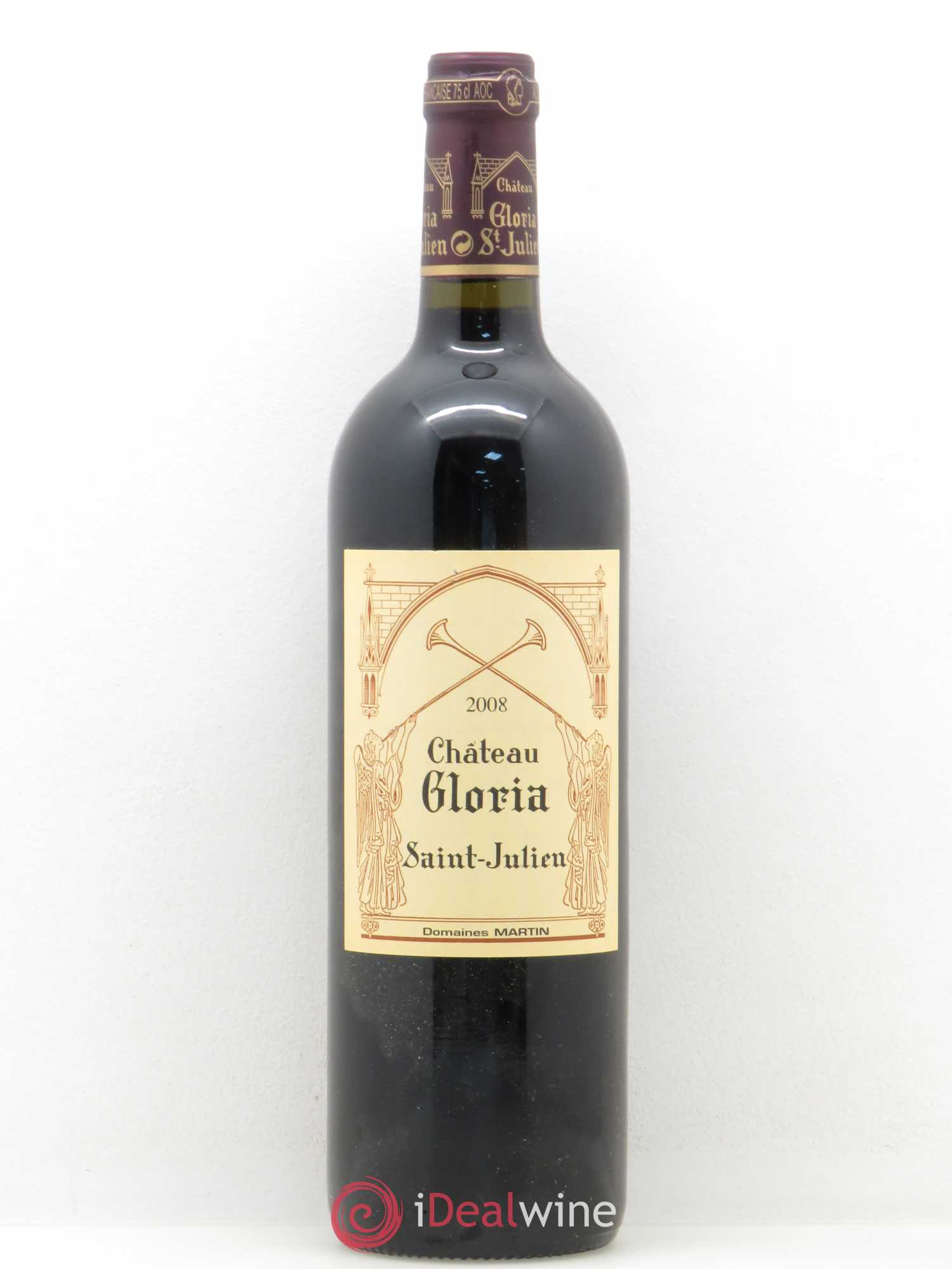 Château Gloria 2008 - Lot de 1 bouteille - 0