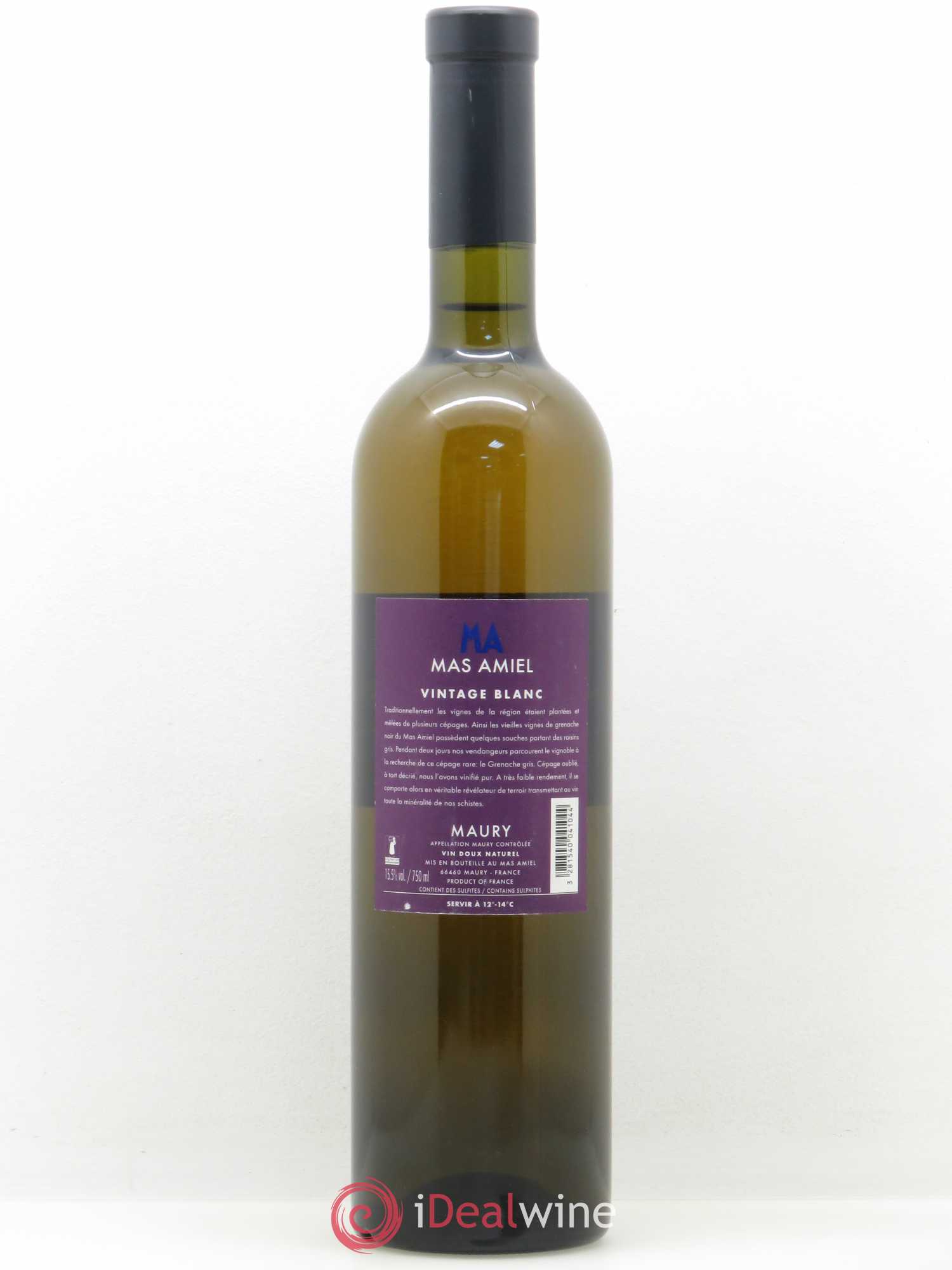 Maury Mas Amiel Millésime 80 Mas Amiel 2004 - Lot de 1 bouteille - 1