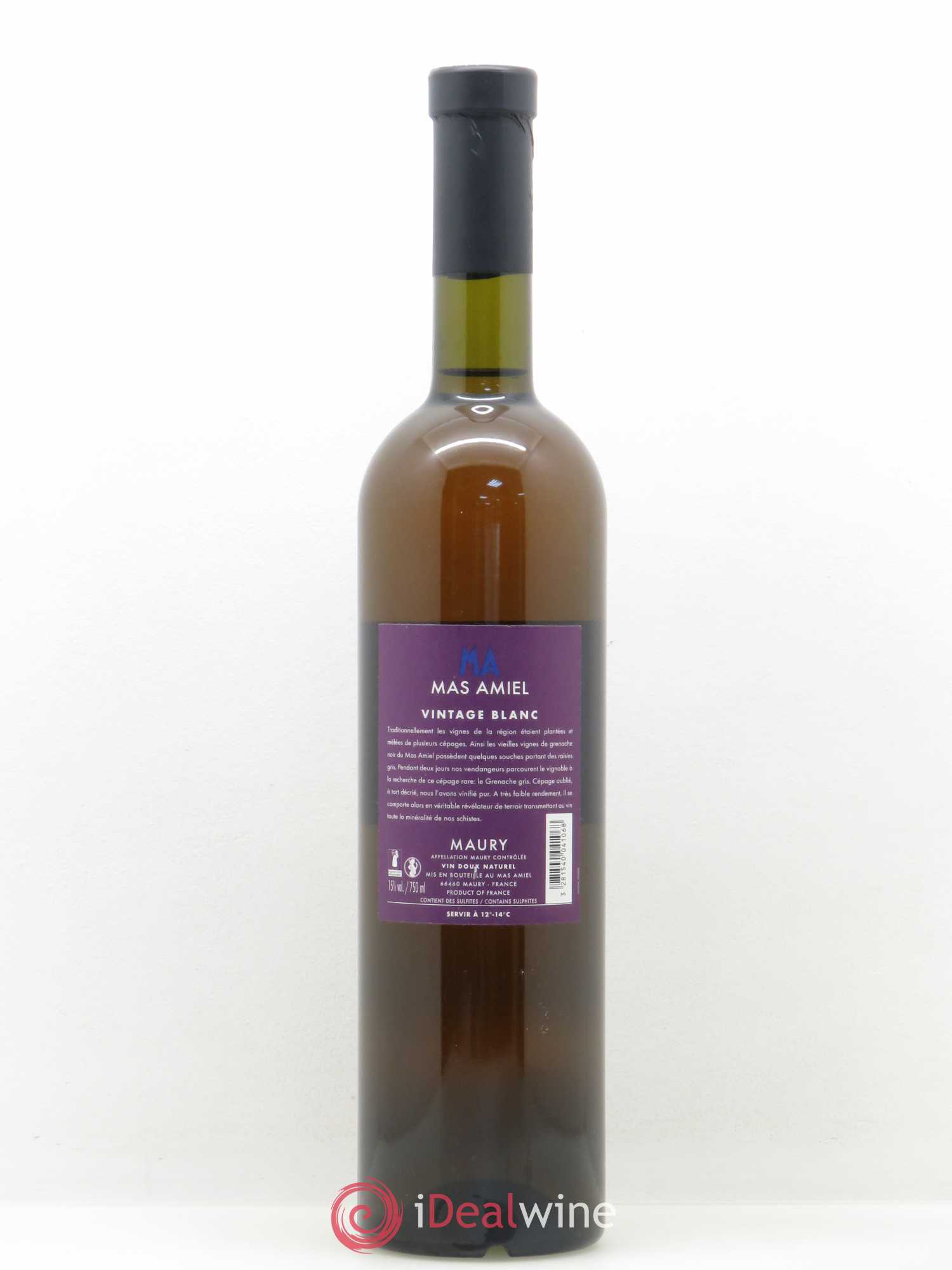 Maury Mas Amiel Millésime 80 Mas Amiel 2006 - Lot de 1 bouteille - 1