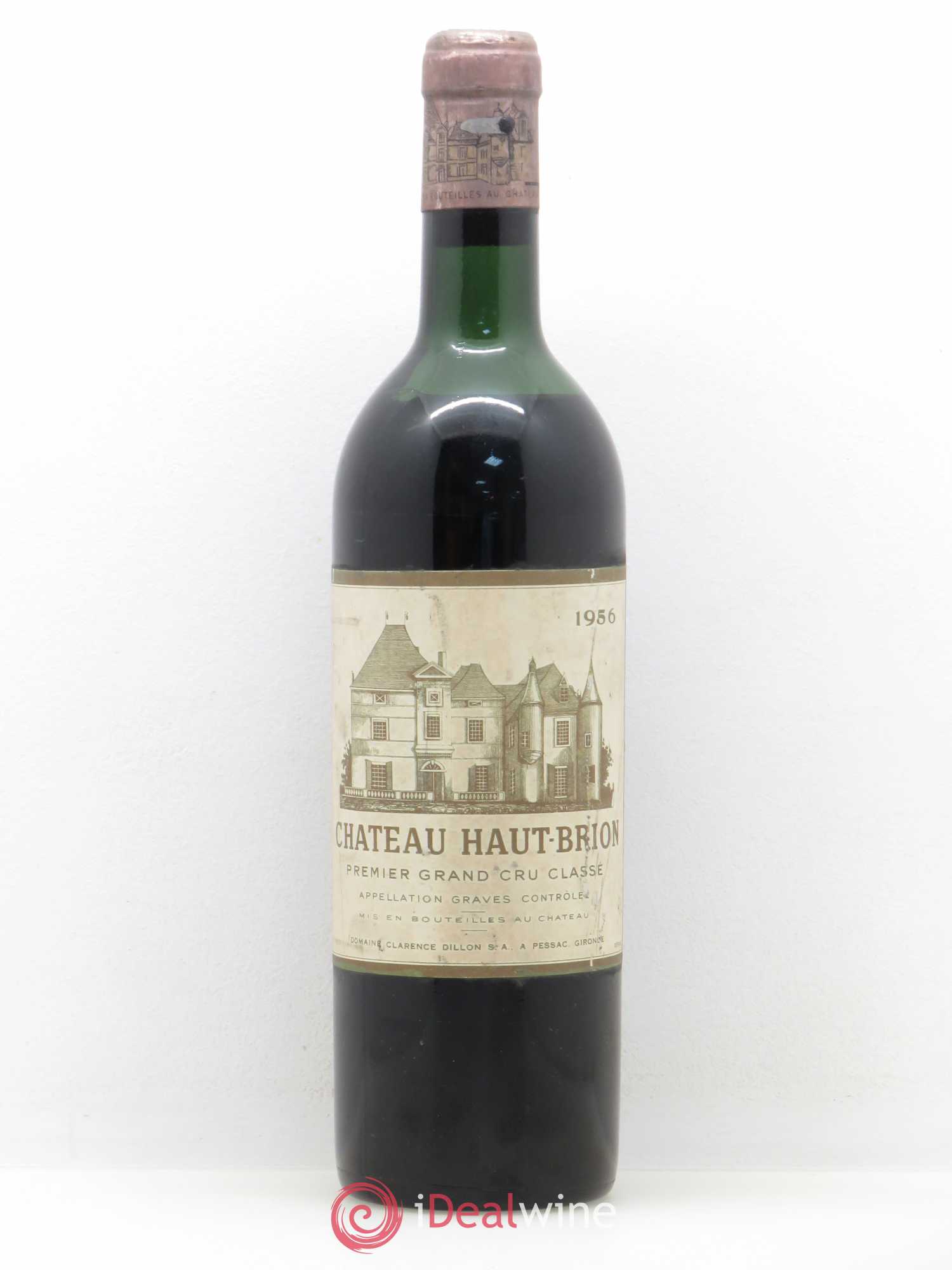 Château Haut Brion 1er Grand Cru Classé 1956 - Lot de 1 bouteille - 0