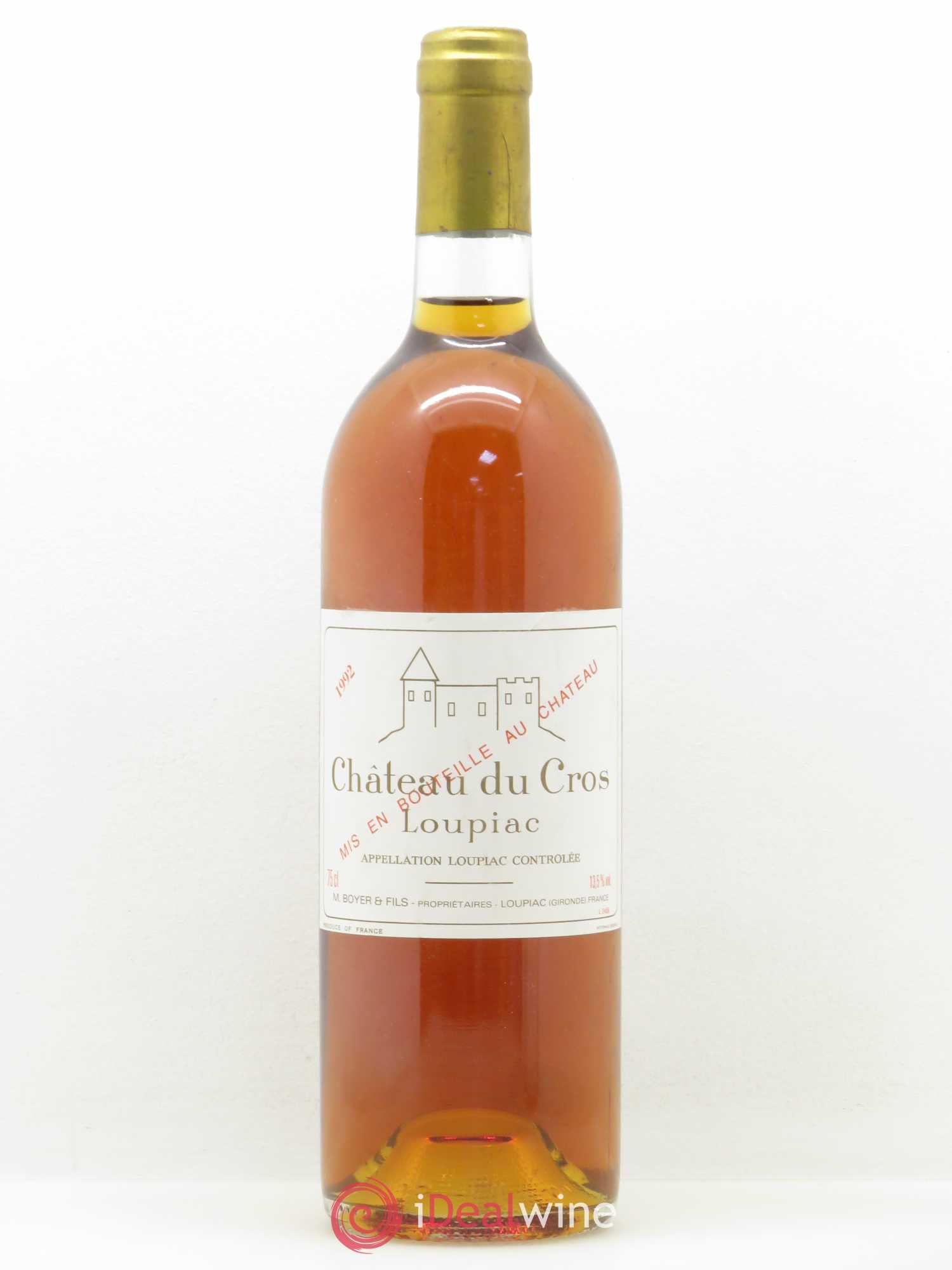 Château du Cros 1992 - Lot de 1 bouteille - 0