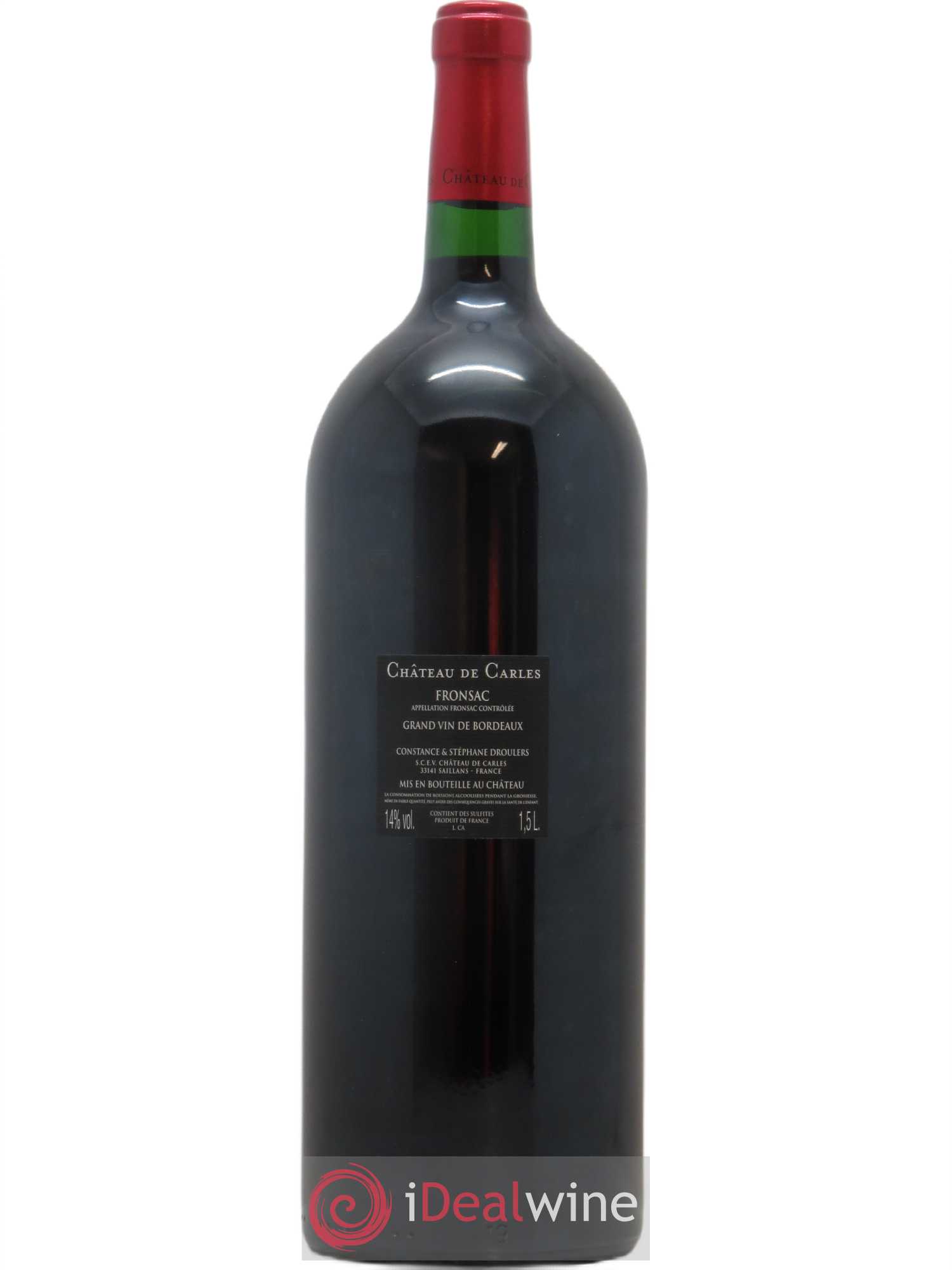Château de Carles 2016 - Lot de 1 magnum - 1