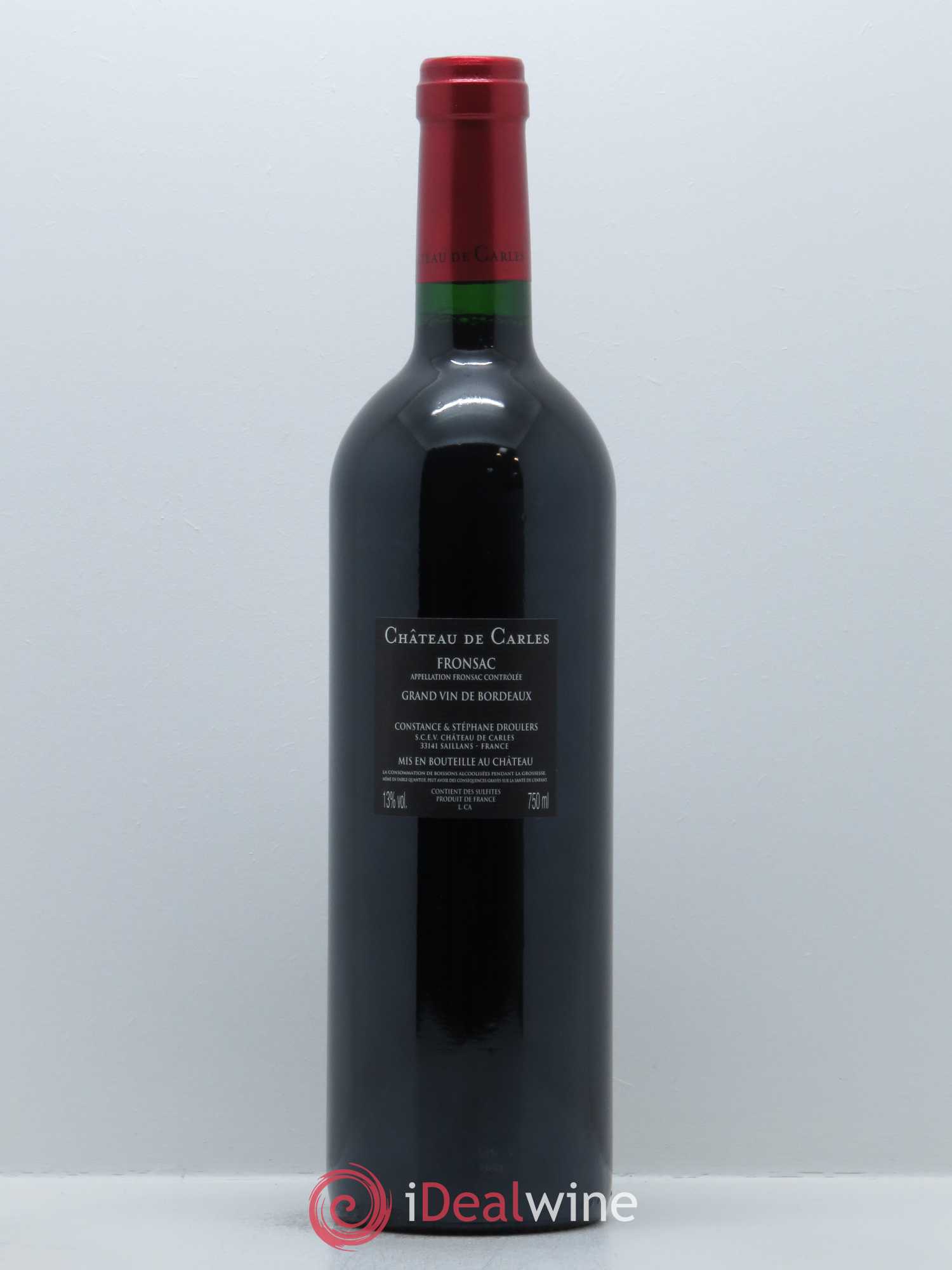 Château de Carles 2014 - Lot de 1 bouteille - 1