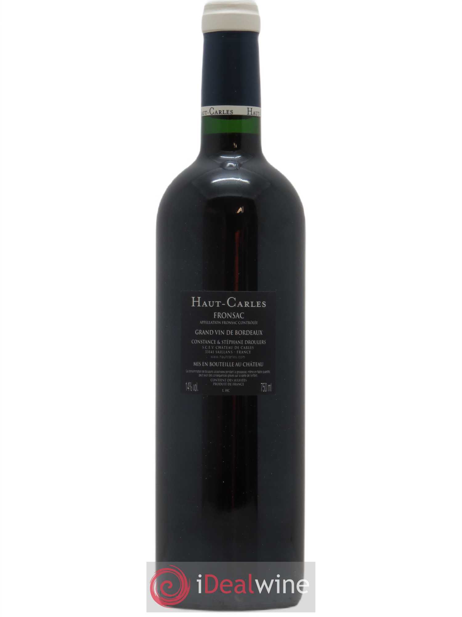 Haut Carles  2016 - Lot de 1 bouteille - 1