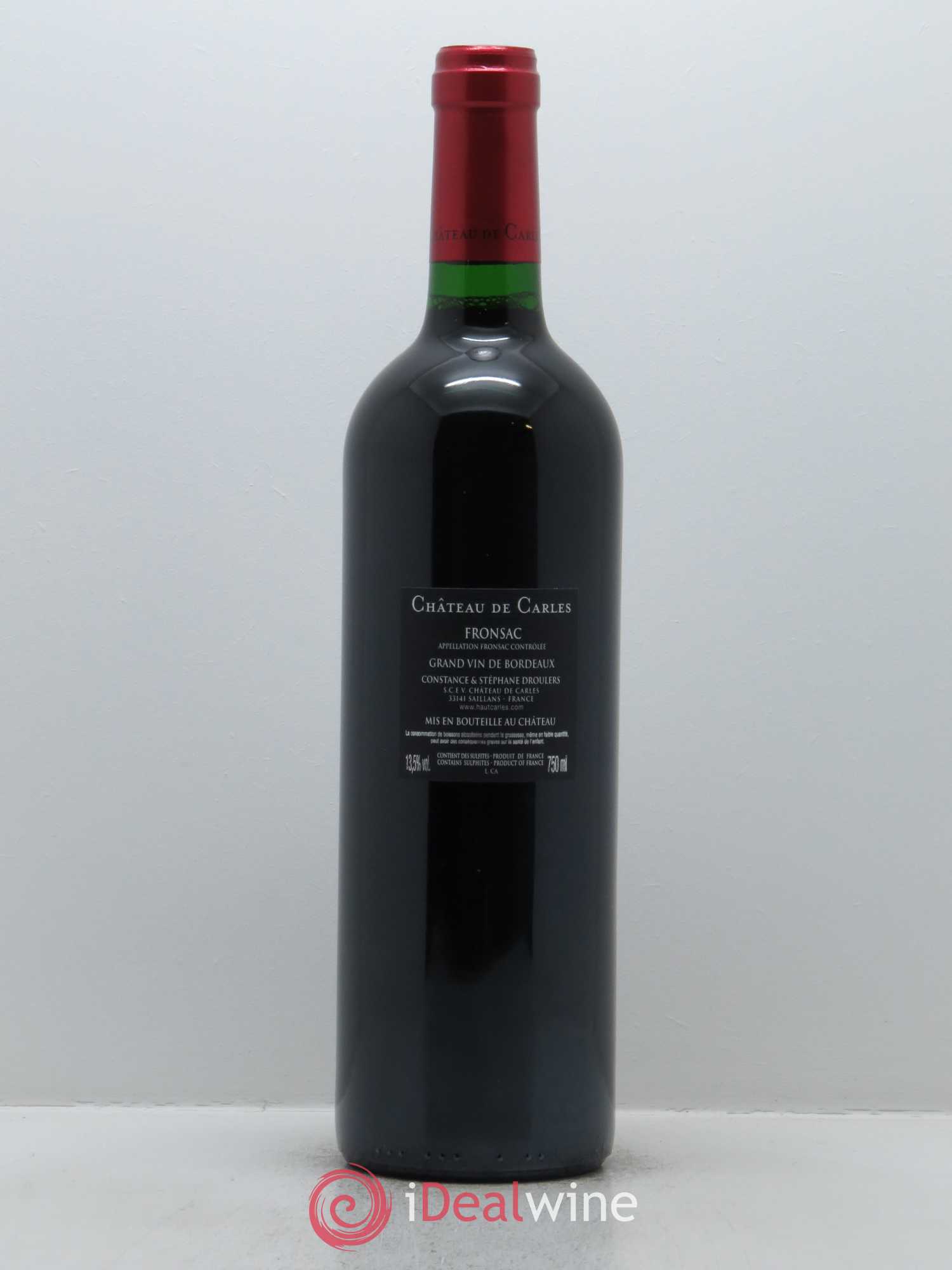 Château de Carles 2015 - Lot de 1 bouteille - 1