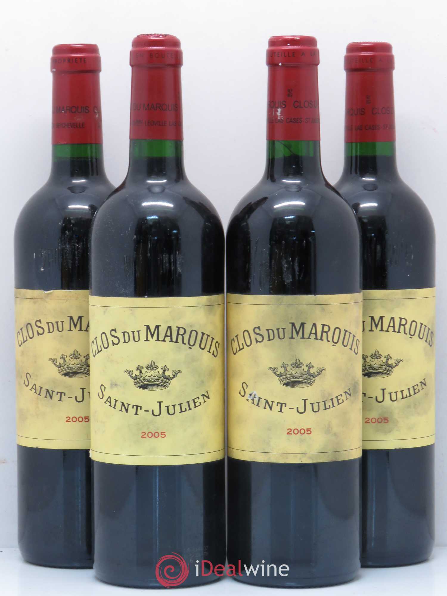 Clos du Marquis 2005 - Lot de 4 bouteilles - 0