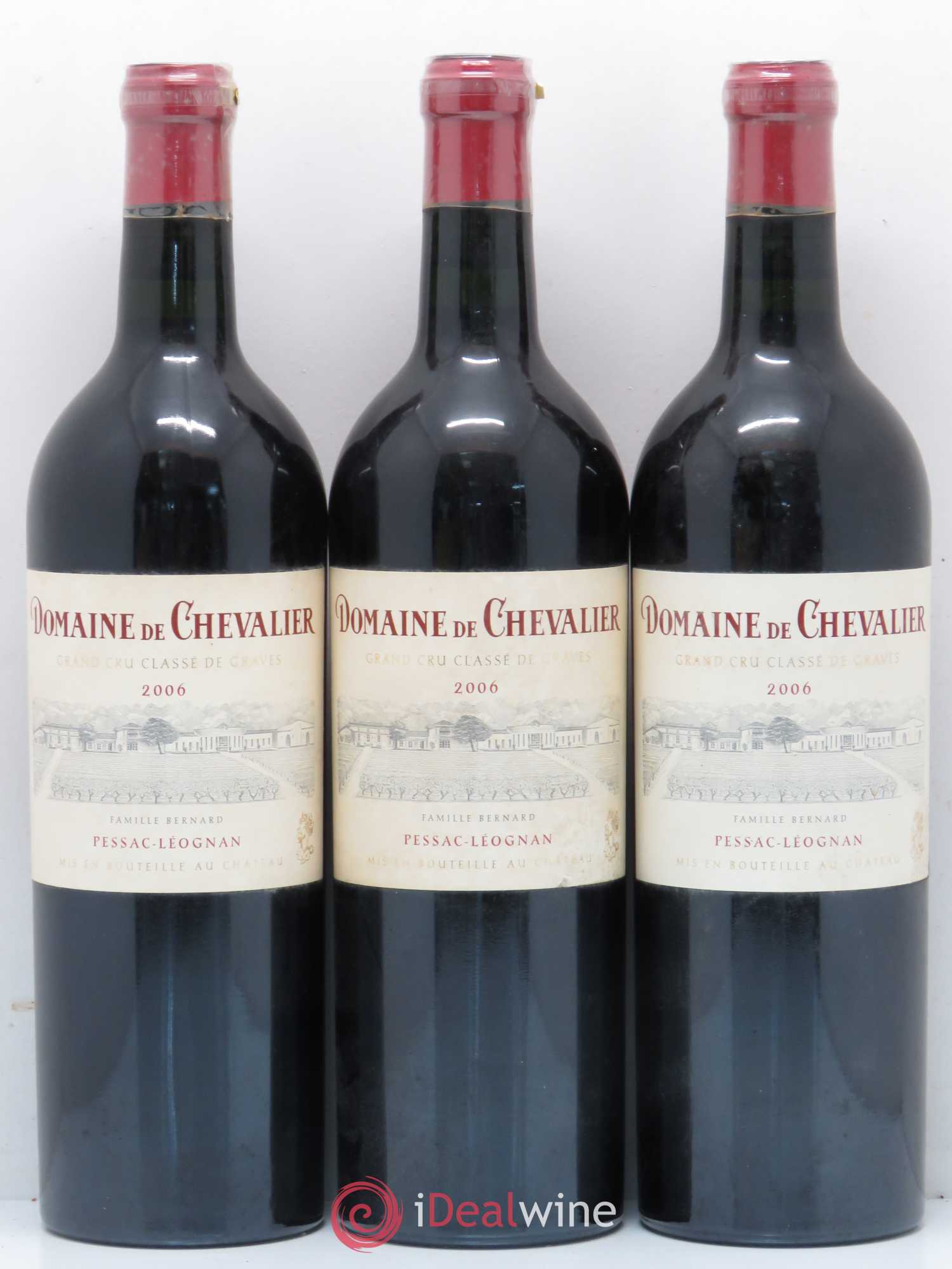 Domaine de Chevalier Cru Classé de Graves 2006 - Lot de 5 bouteilles - 1