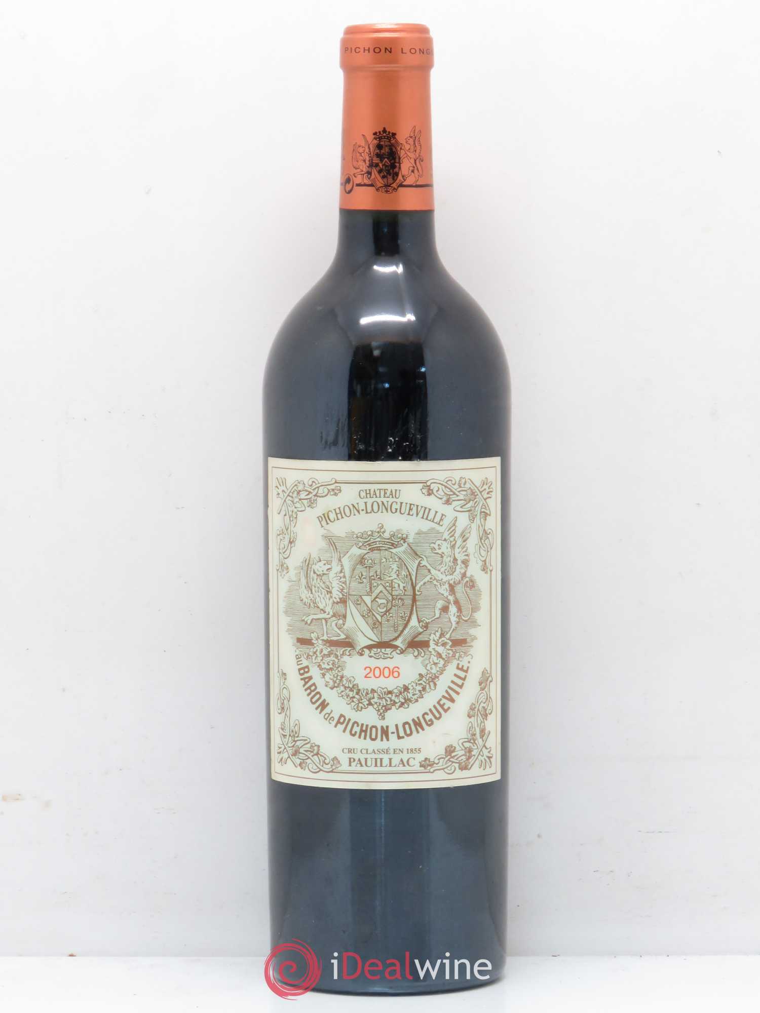 Pichon Longueville Baron 2ème Grand Cru Classé 2006 - Lot de 1 bouteille - 0