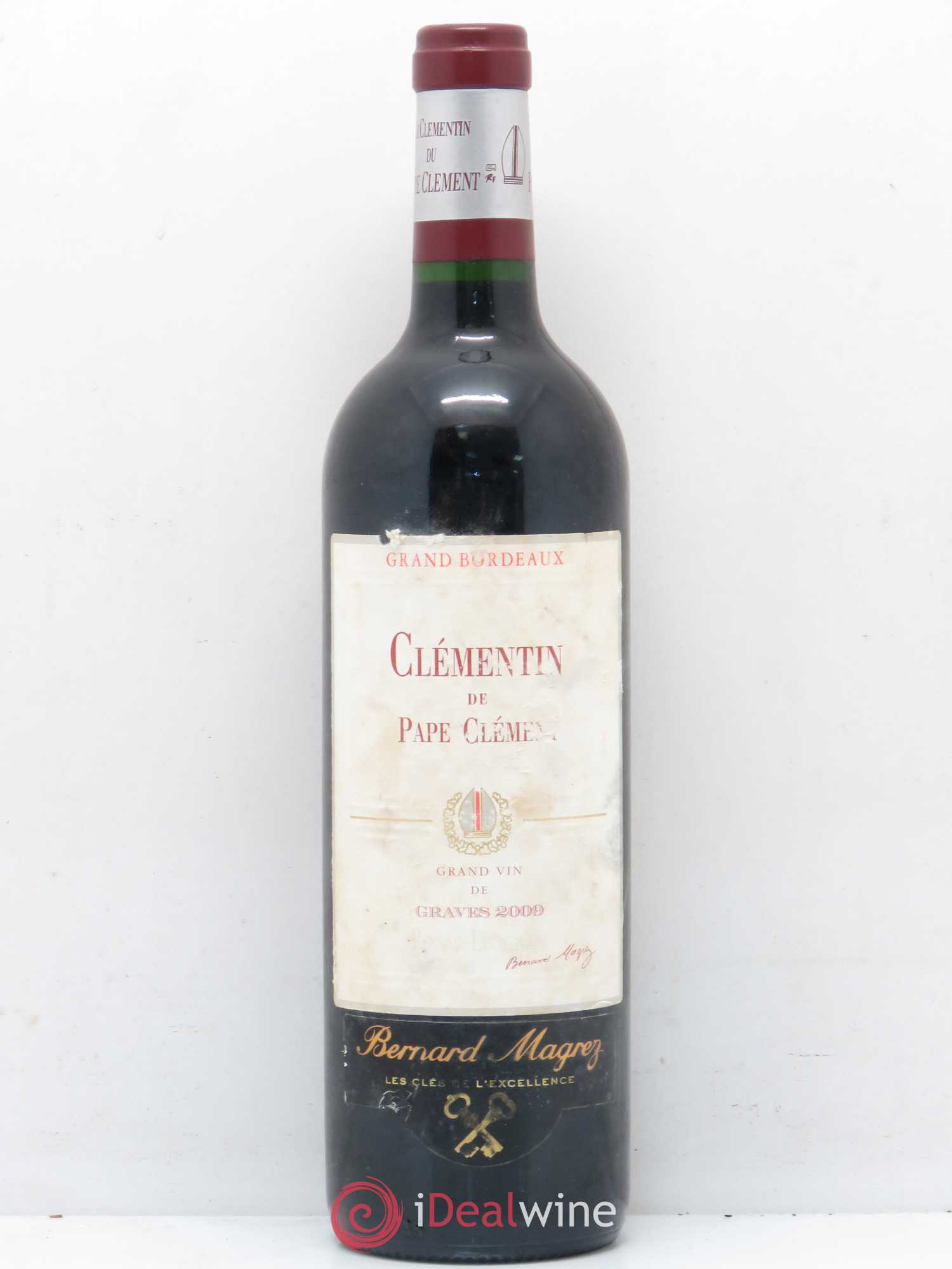 Le Clémentin de Pape Clément Second Vin 2009 - Lot de 1 bouteille - 0