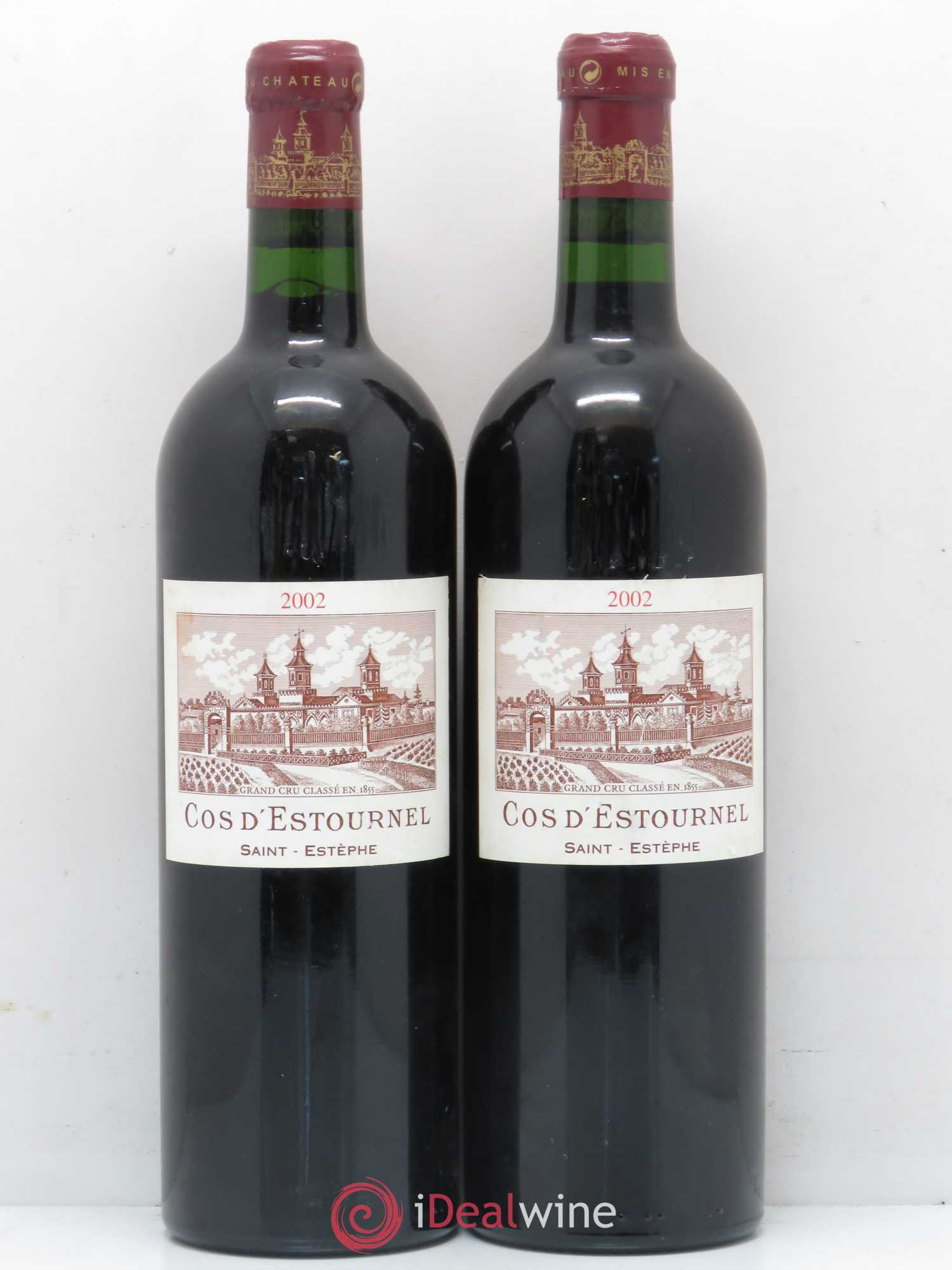 Cos d'Estournel 2ème Grand Cru Classé 2002 - Lot de 2 bouteilles - 0