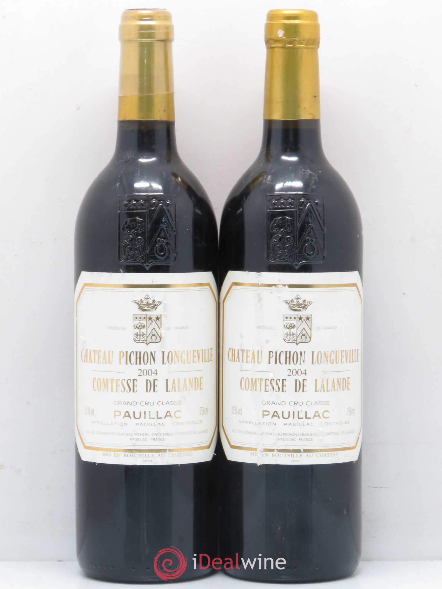 Château Pichon Longueville Comtesse de Lalande 2ème Grand Cru Classé 2004 - Lot de 5 bouteilles - 2