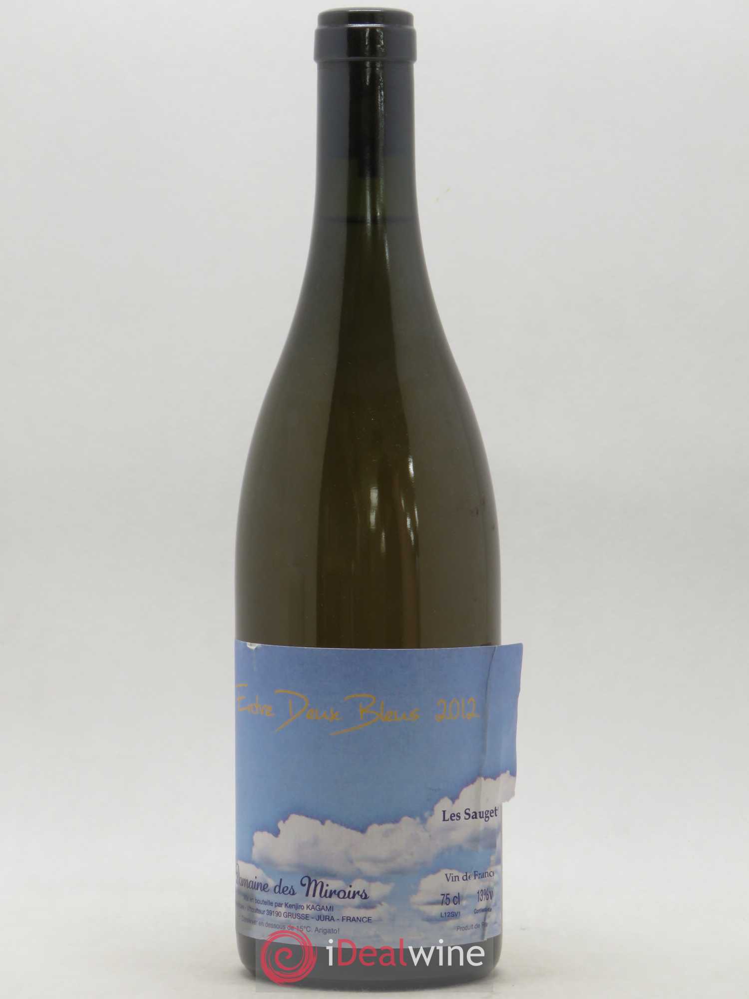 Vin de France Entre Deux Bleus Les saugettes Kenjiro Kagami - Domaine des Miroirs 2012 - Lot de 1 bouteille - 0