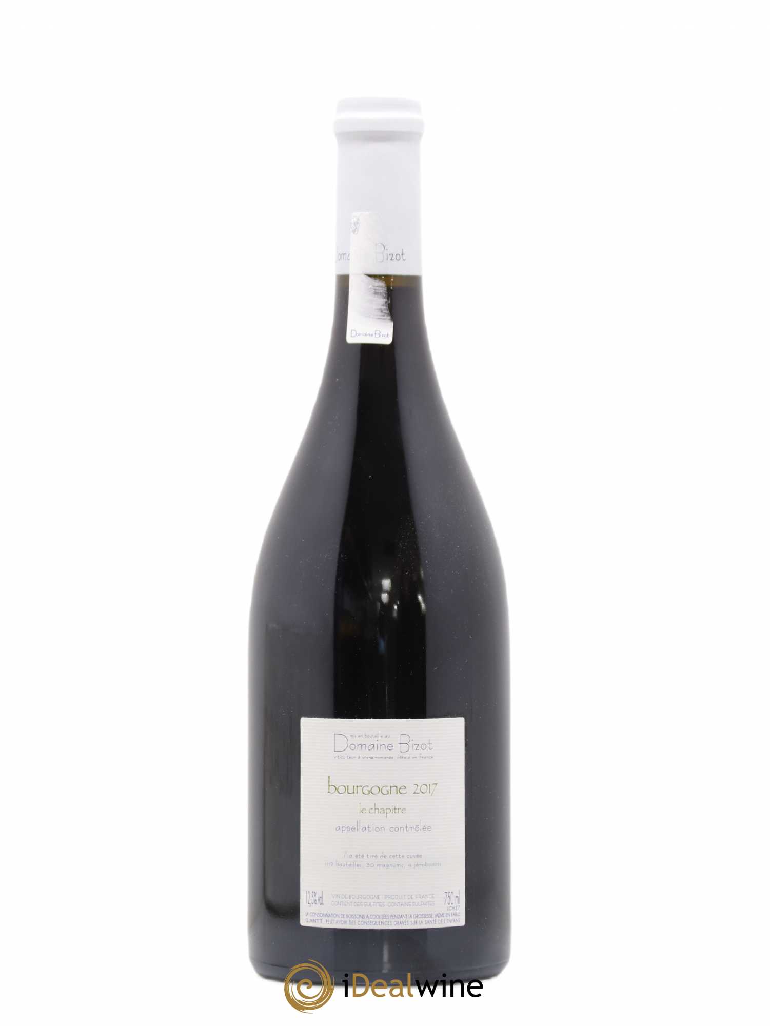 Bourgogne Le Chapitre Bizot (Domaine) 2017 - Lot de 1 bouteille - 1