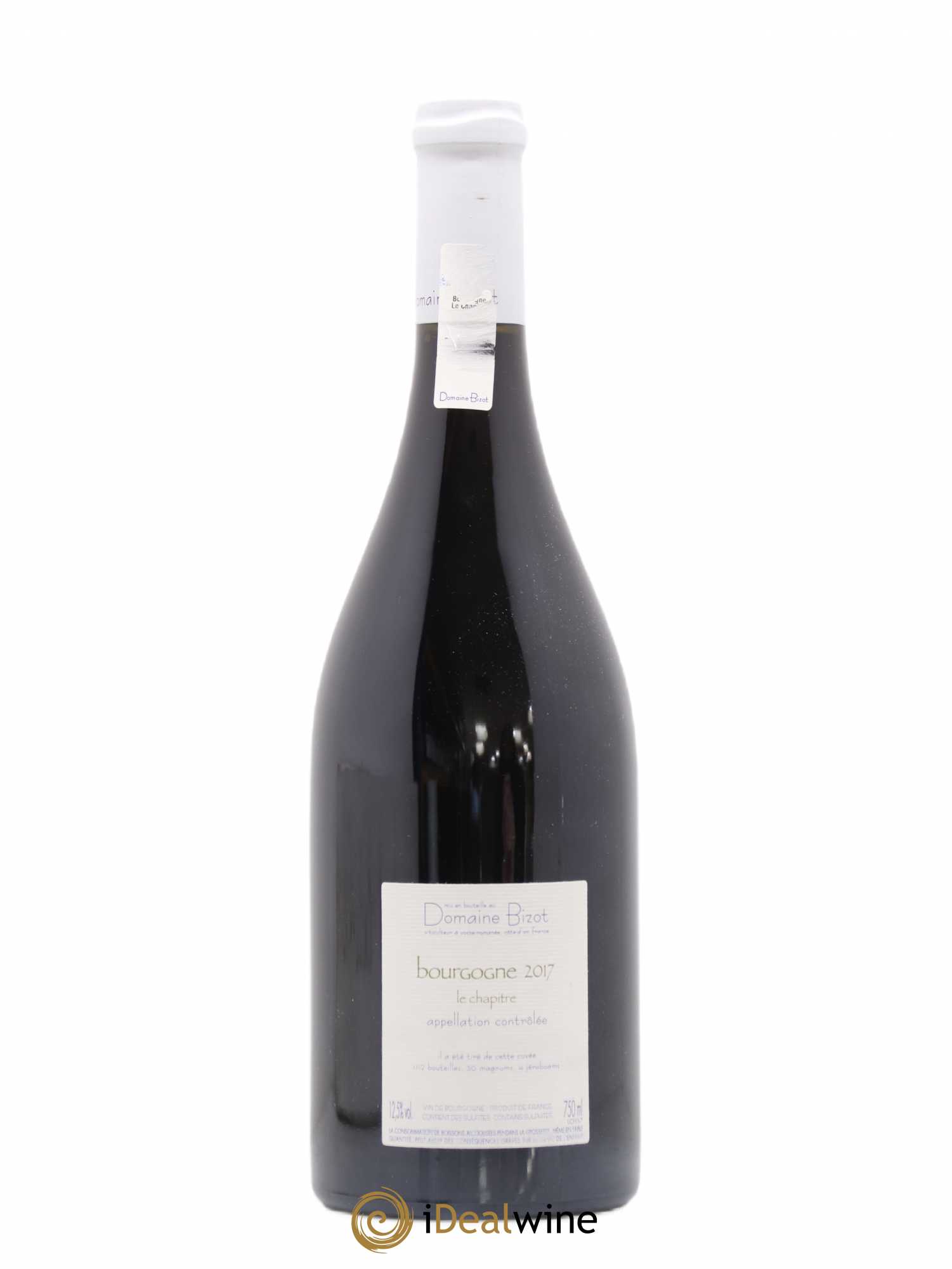 Bourgogne Le Chapitre Bizot (Domaine) 2017 - Lot de 1 bouteille - 1