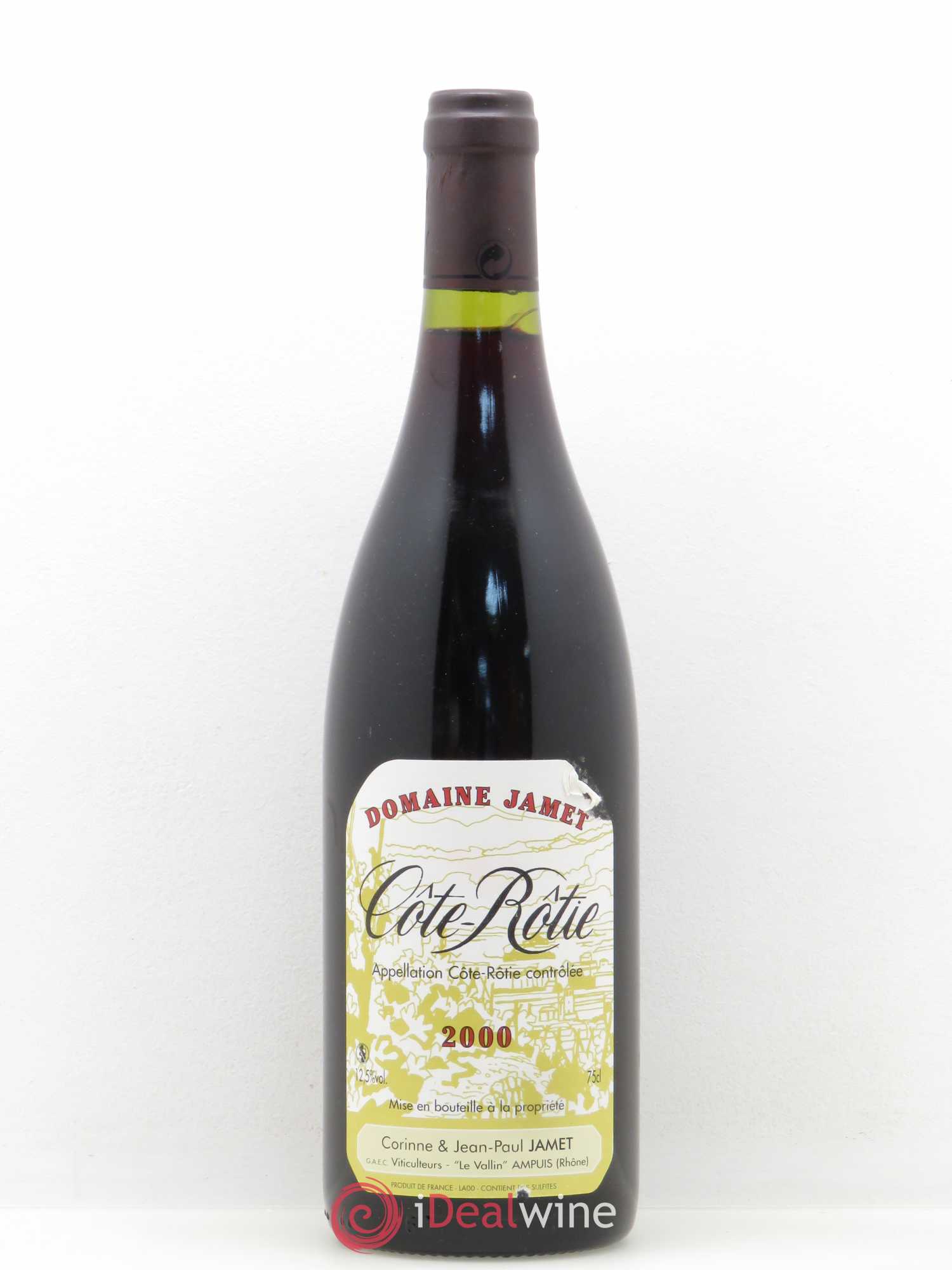 Côte-Rôtie Jamet (Domaine) 2000 - Lot de 1 bouteille - 0