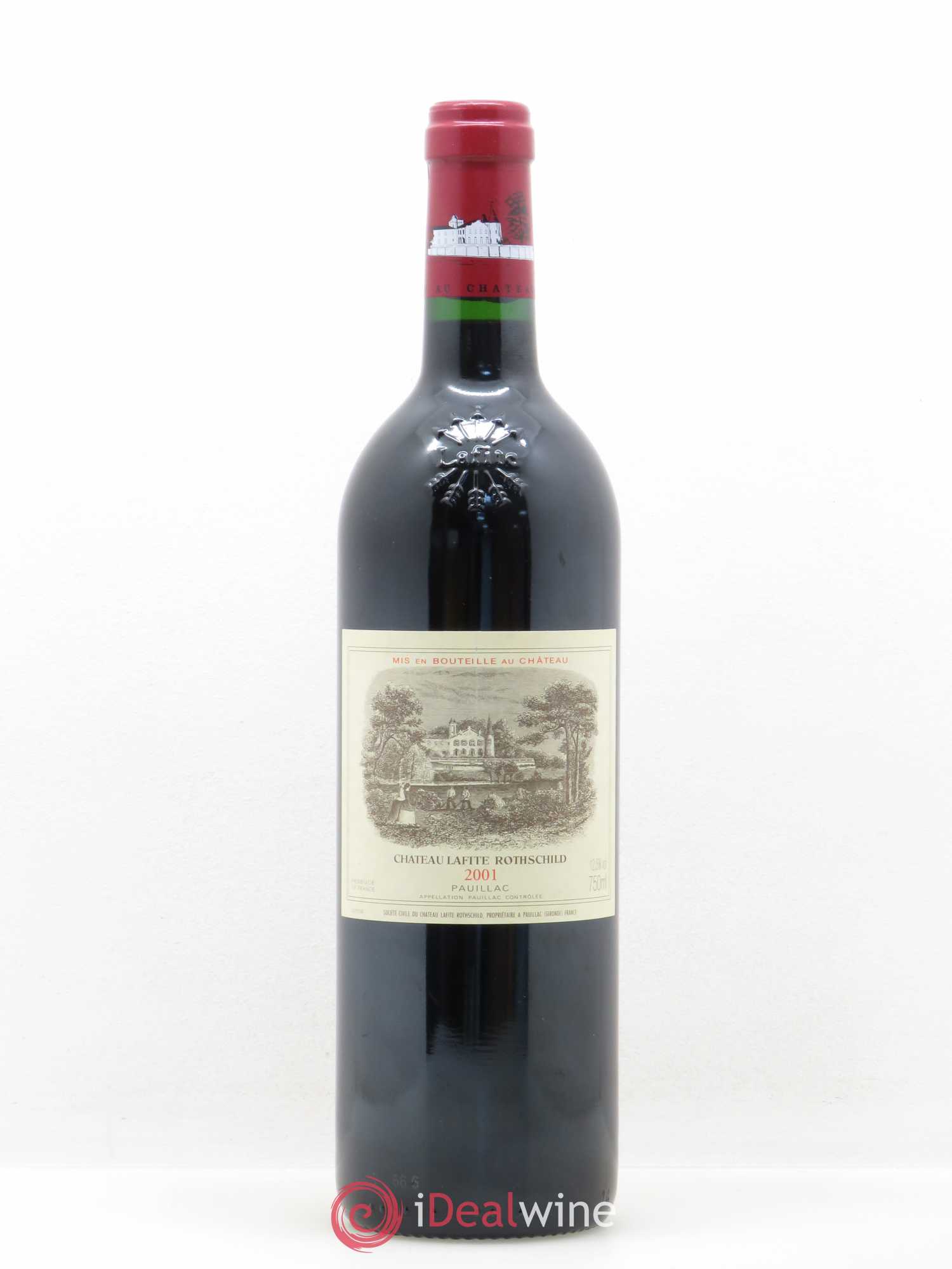 Château Lafite Rothschild 1er Grand Cru Classé 2001 - Lot de 1 bouteille - 0