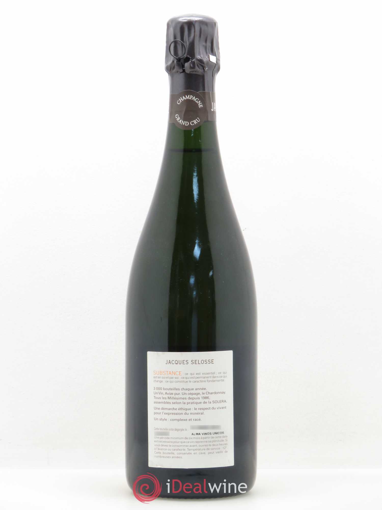 Substance Jacques Selosse - Lot de 1 bouteille - 1