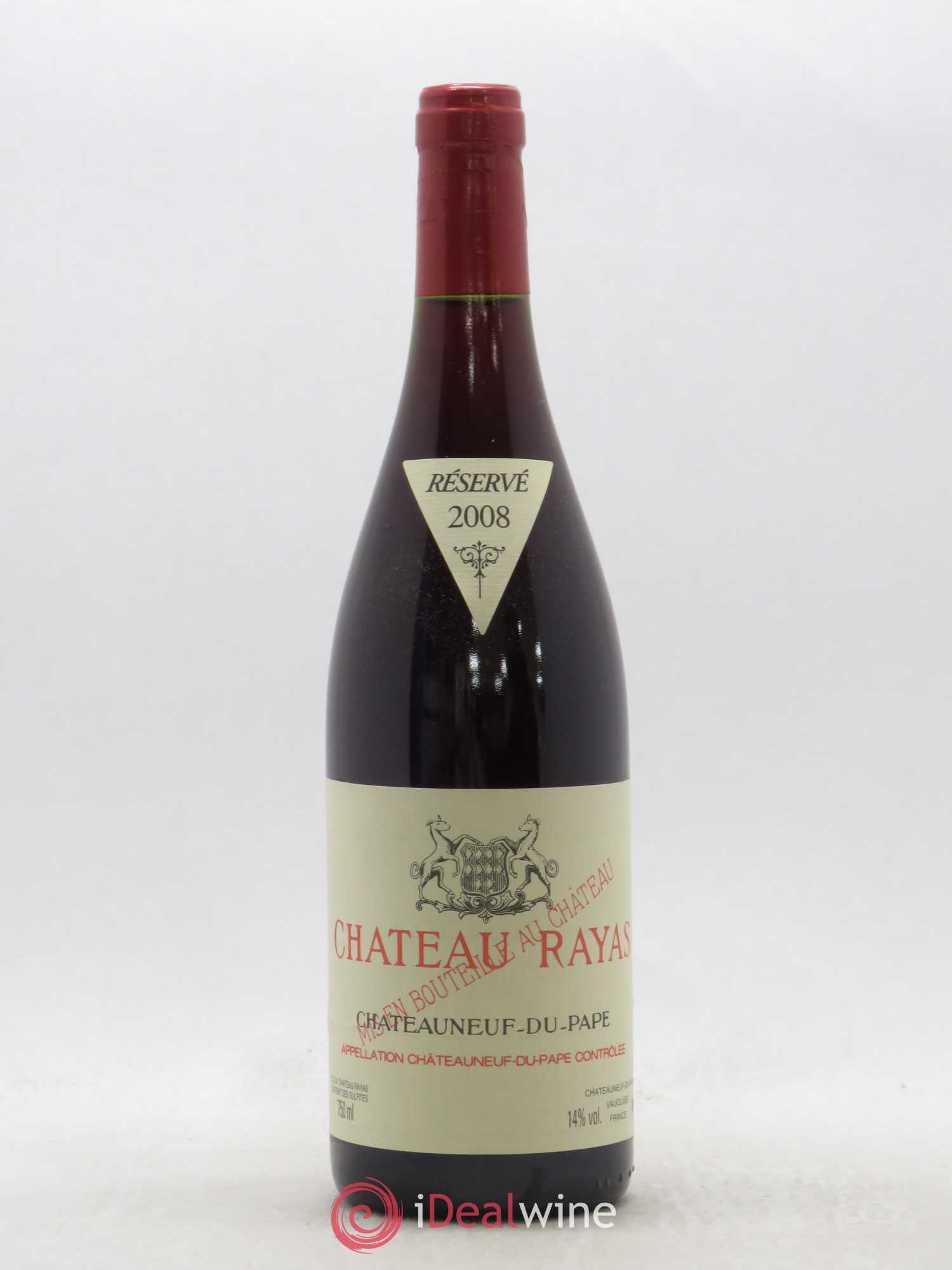 Châteauneuf-du-Pape Château Rayas Emmanuel Reynaud 2008 - Lot de 1 bouteille - 0