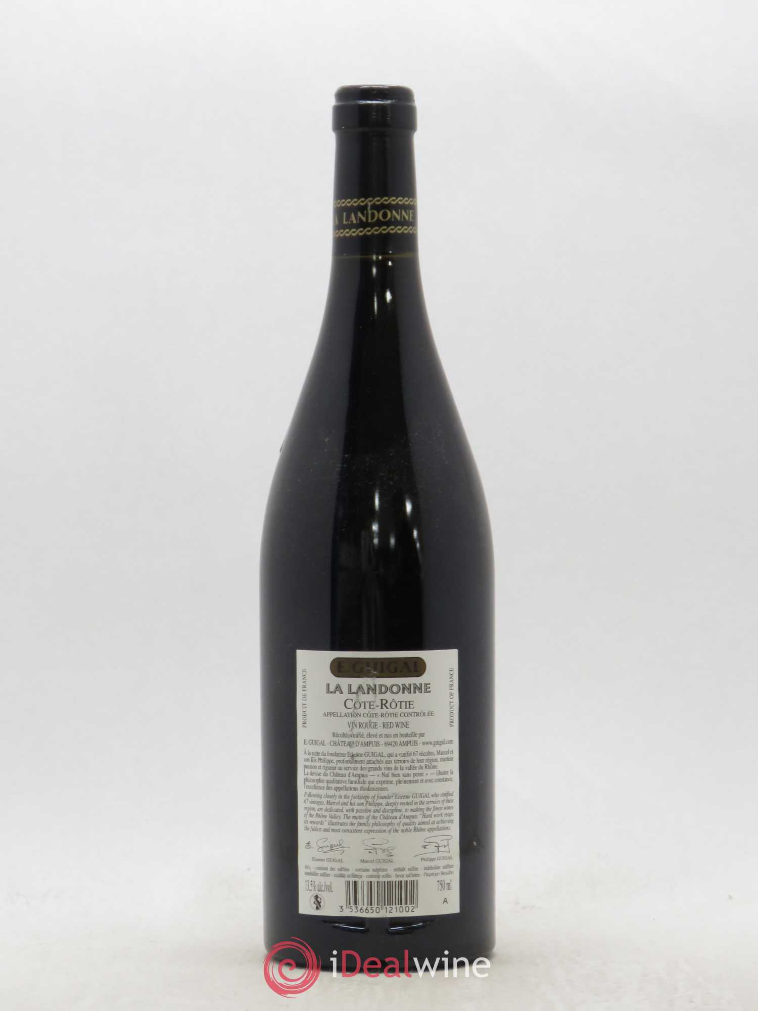 Côte-Rôtie La Landonne Guigal 2012 - Lot de 1 bouteille - 1