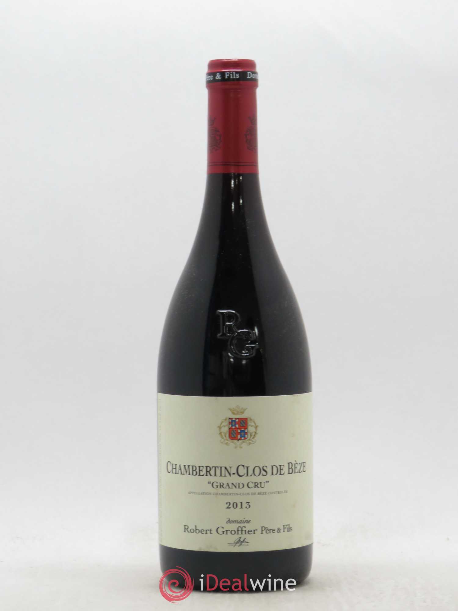 Chambertin Clos de Bèze Grand Cru Robert Groffier Père & Fils (Domaine) 2013 - Lot de 1 bouteille - 0