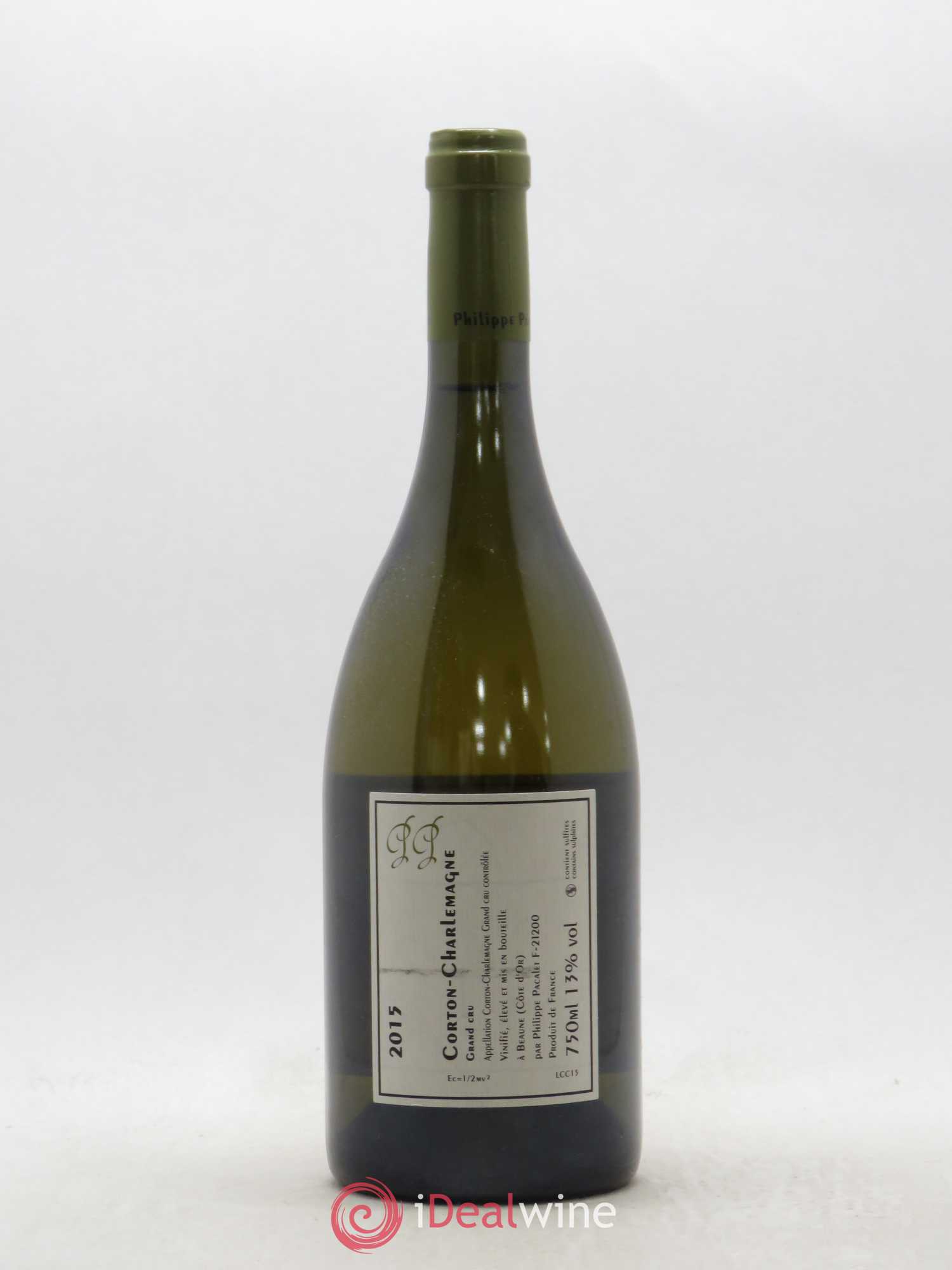 Corton-Charlemagne Grand Cru Philippe Pacalet 2015 - Lot of 1 bottle - 1