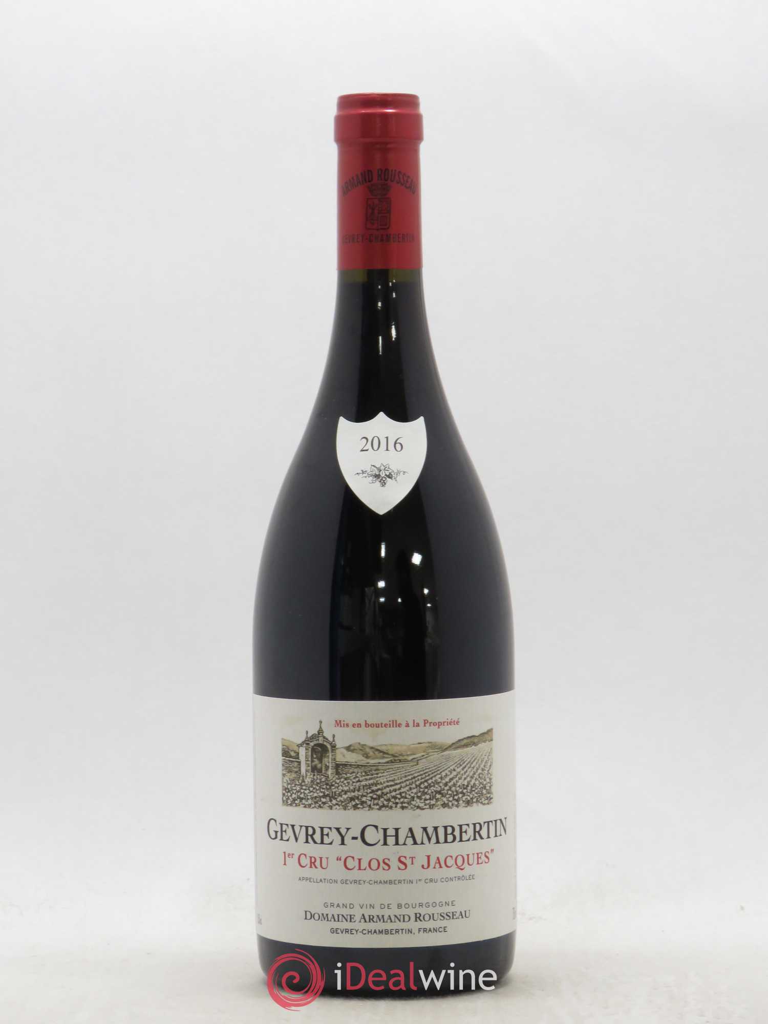 Gevrey-Chambertin 1er Cru Clos Saint-Jacques Armand Rousseau (Domaine) 2016 - Lot de 1 bouteille - 0